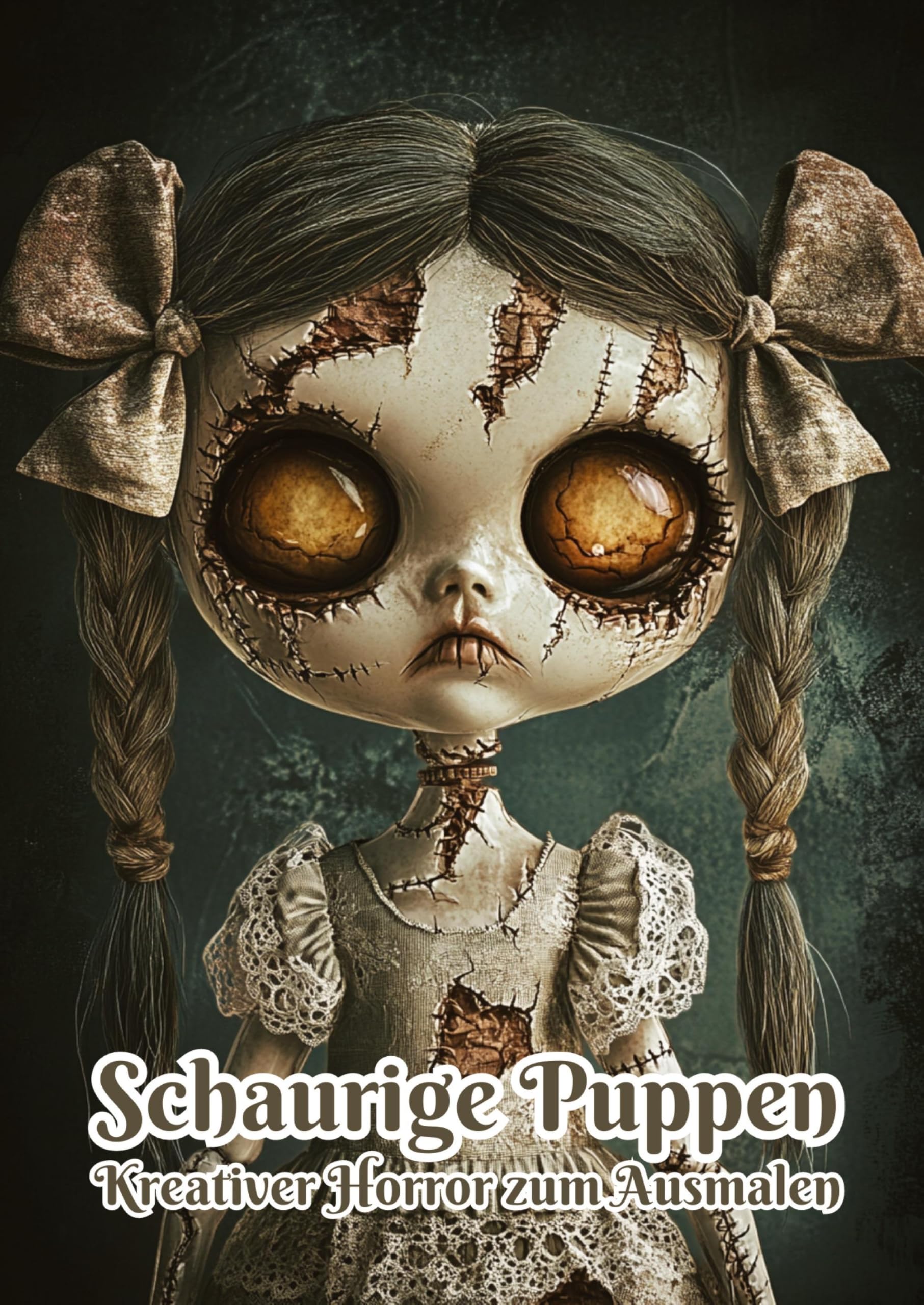 Schaurige Puppen: Kreativer Horror zum Ausmalen Hobbies & Crafts