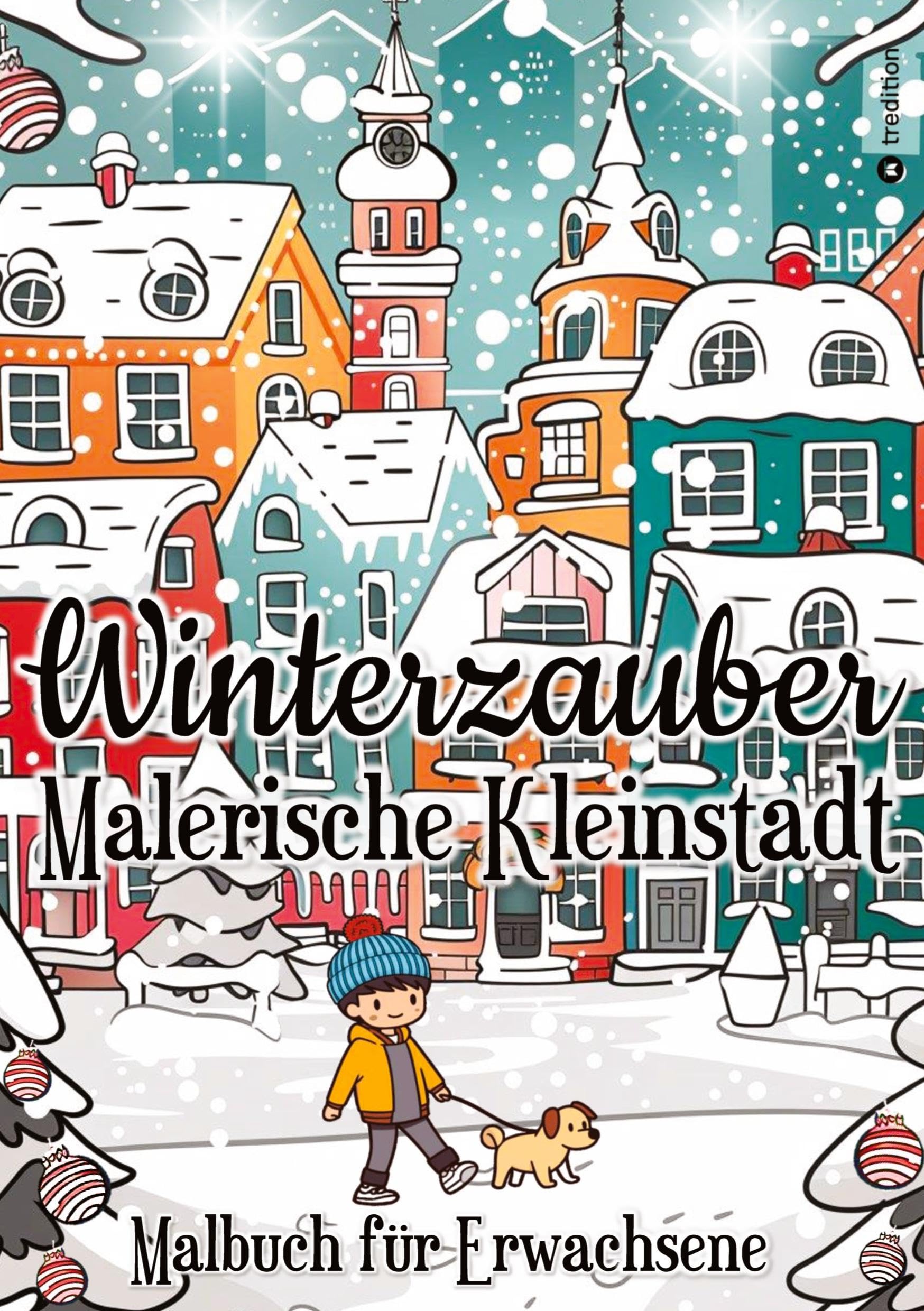 Malbuch Weihnachten für Erwachsene - Winter Malbuch für Erwachsene, Frauen, Jugendliche Lifestyle
