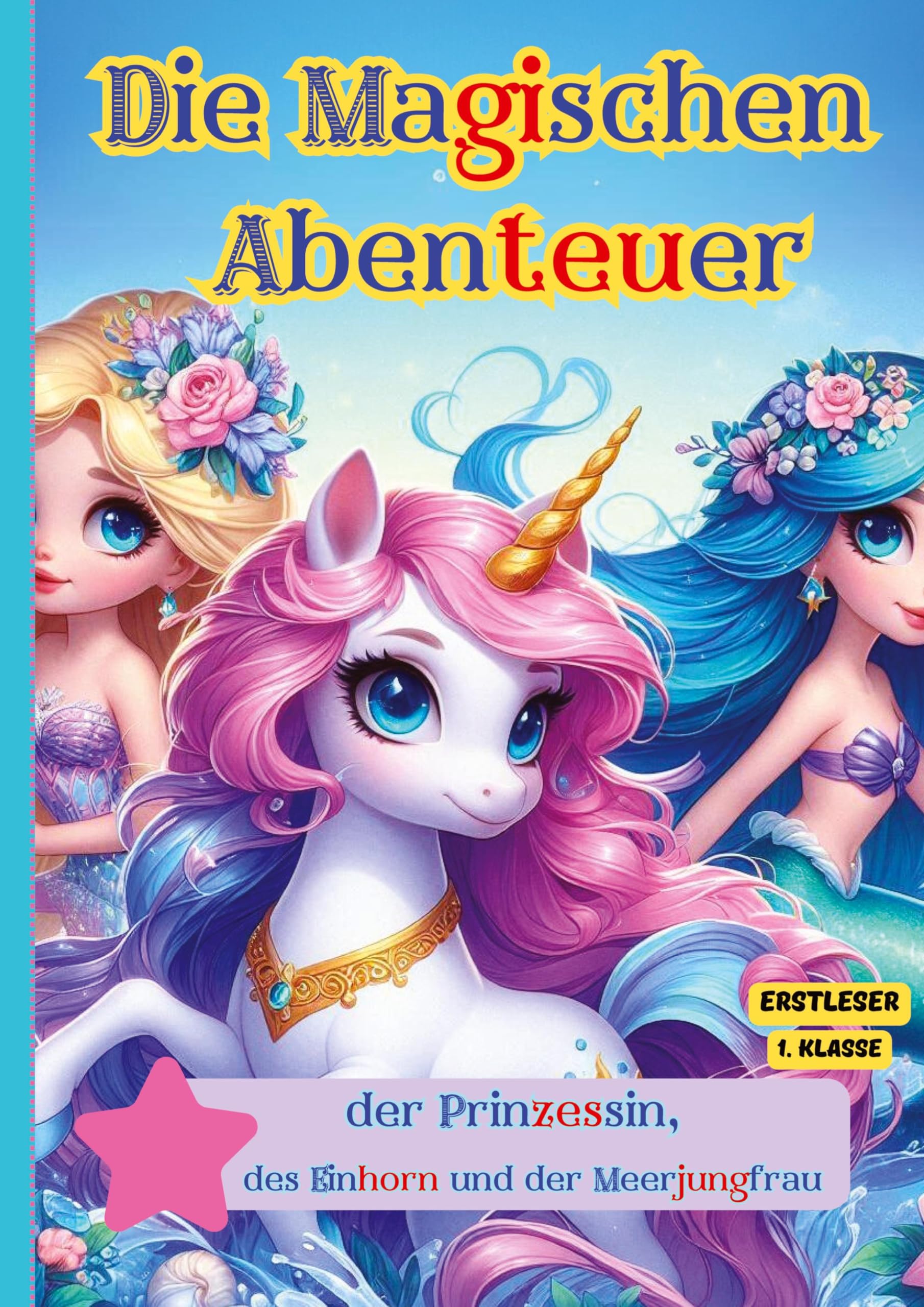 Die Magischen Abenteuer der Prinzessin, des Einhorn und der Meerjungfrau: Ein Silbenbuch für Kinder:Dieses Silbenbuch ist ideal für Kleinkinder, um ... Welt der Buchstaben und Silben zu entdecken. Non-fiction