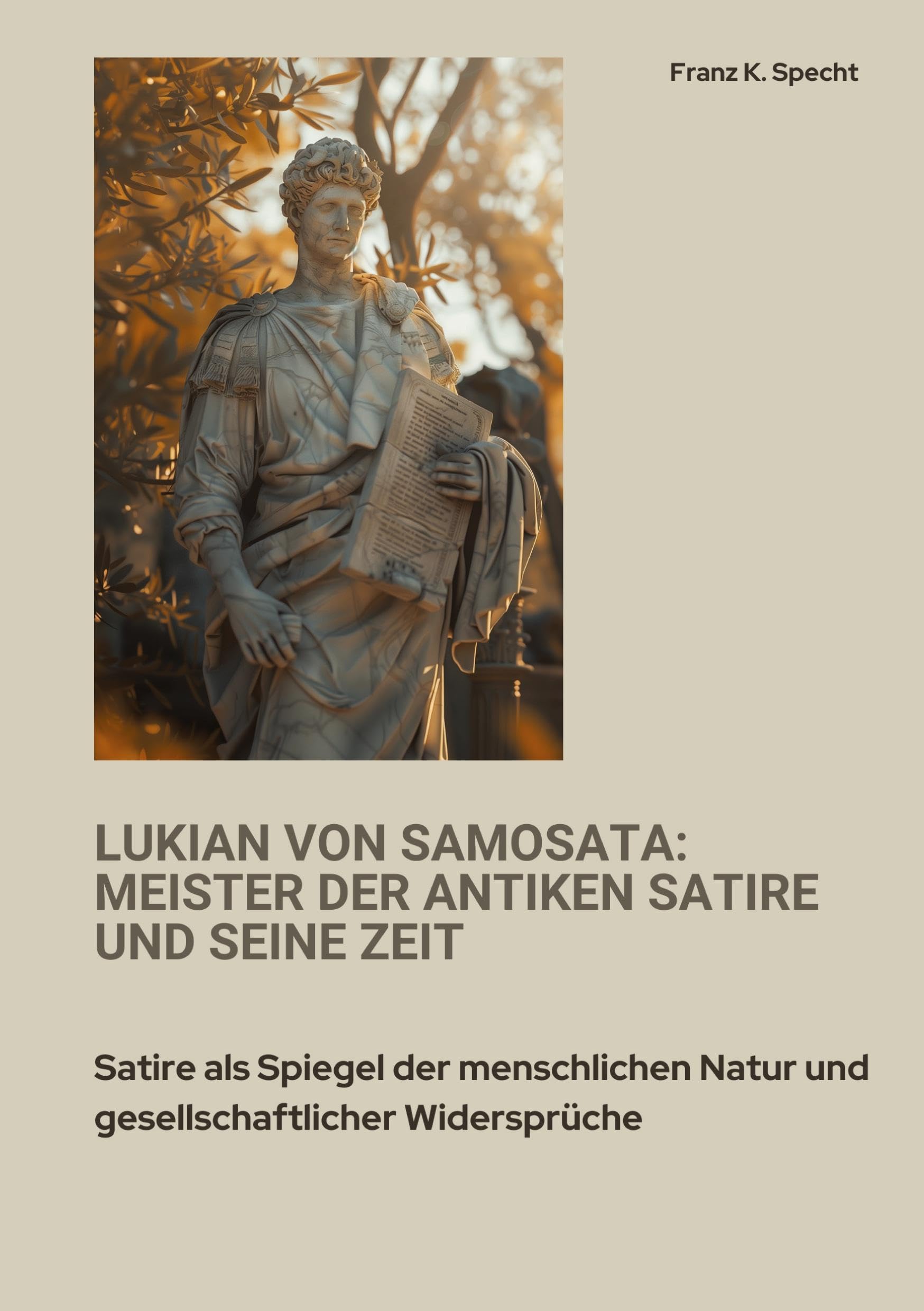 Lukian von Samosata: Meister der antiken Satire und seine Zeit: Satire als Spiegel der menschlichen Natur und gesellschaftlicher Widersprüche Personalities Books