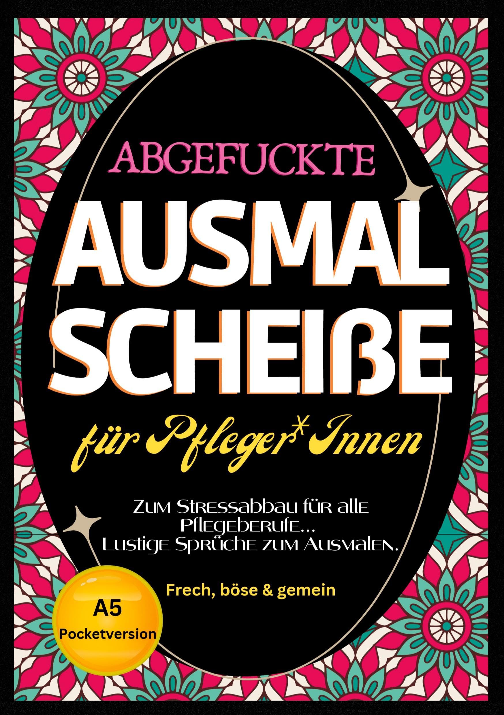 Fluch Malbuch für Pflege A5 Medicine