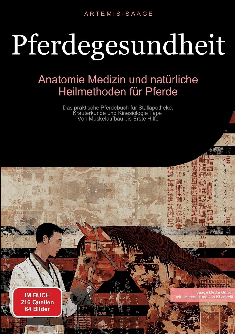 Pferdegesundheit: Anatomie, Medizin und natürliche Heilmethoden für Pferde: Das praktische Pferdebuch für Stallapotheke, Kräuterkunde und Kinesiologie Tape - Von Muskelaufbau bis Erste Hilfe Medicine