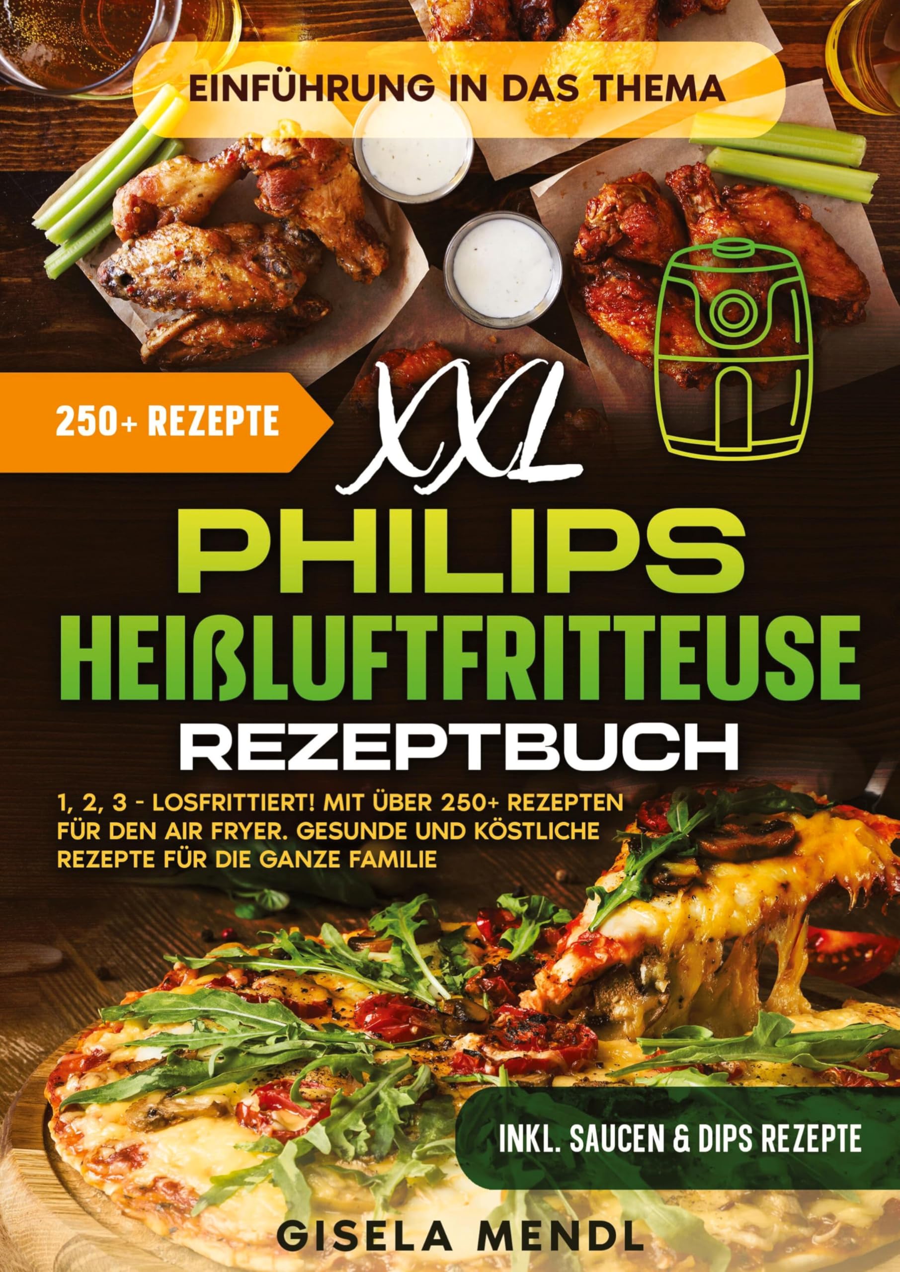 XXL Philips Heißluftfritteuse Rezeptbuch Leisure, Home & Garden