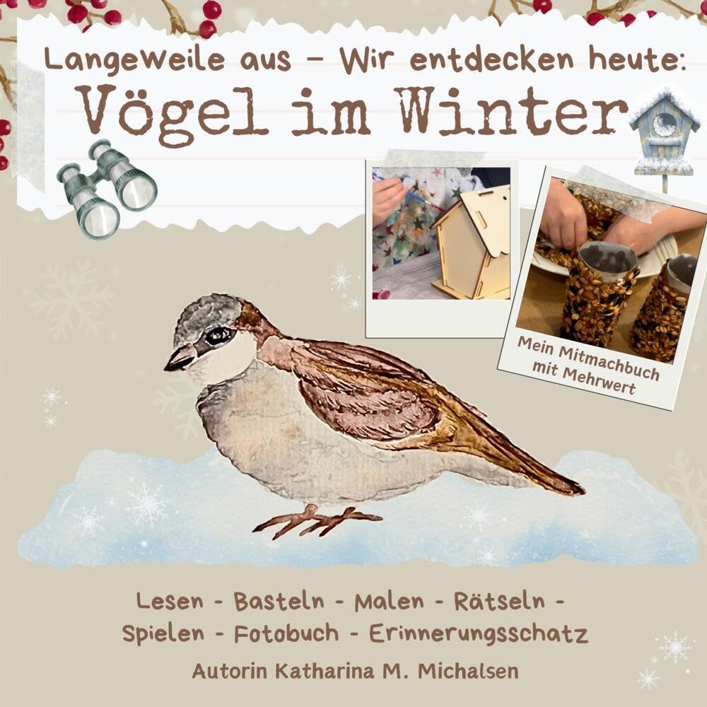 Langeweile aus - Wir entdecken heute: Vögel im Winter Mathematics