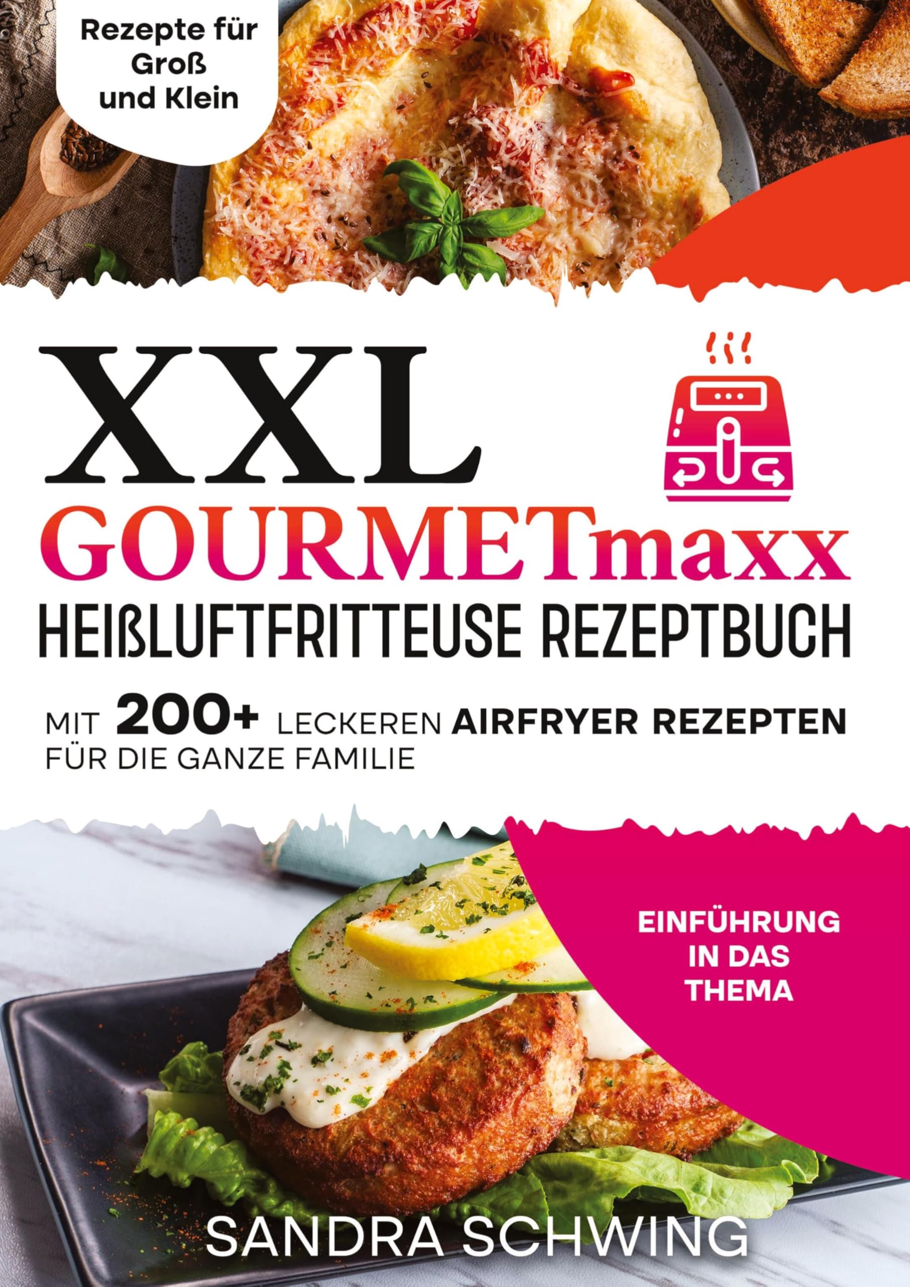 XXL GOURMETmaxx Heißluftfritteuse Rezeptbuch Leisure, Home & Garden