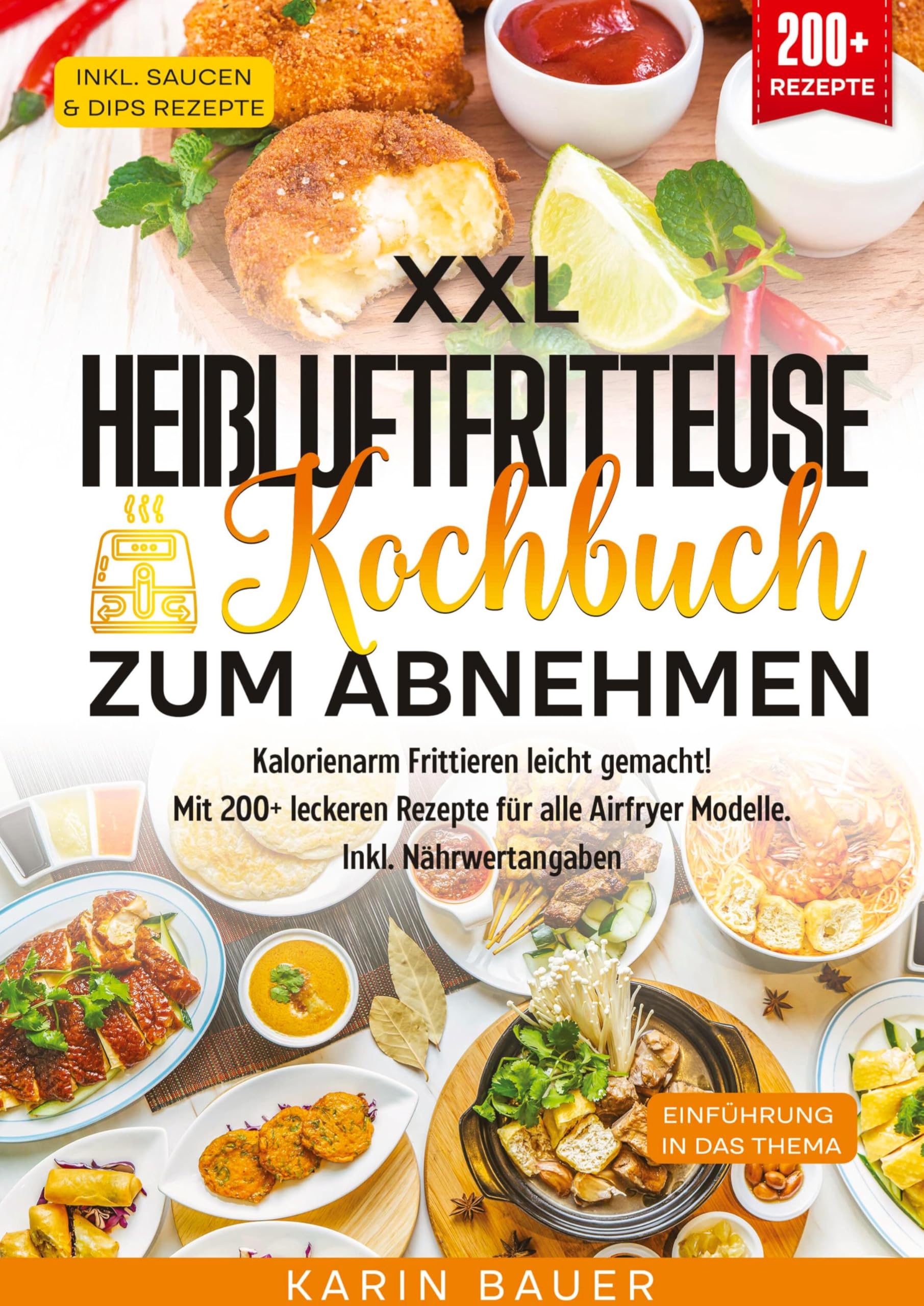 XXL Heißluftfritteuse Kochbuch zum Abnehmen Leisure, Home & Garden