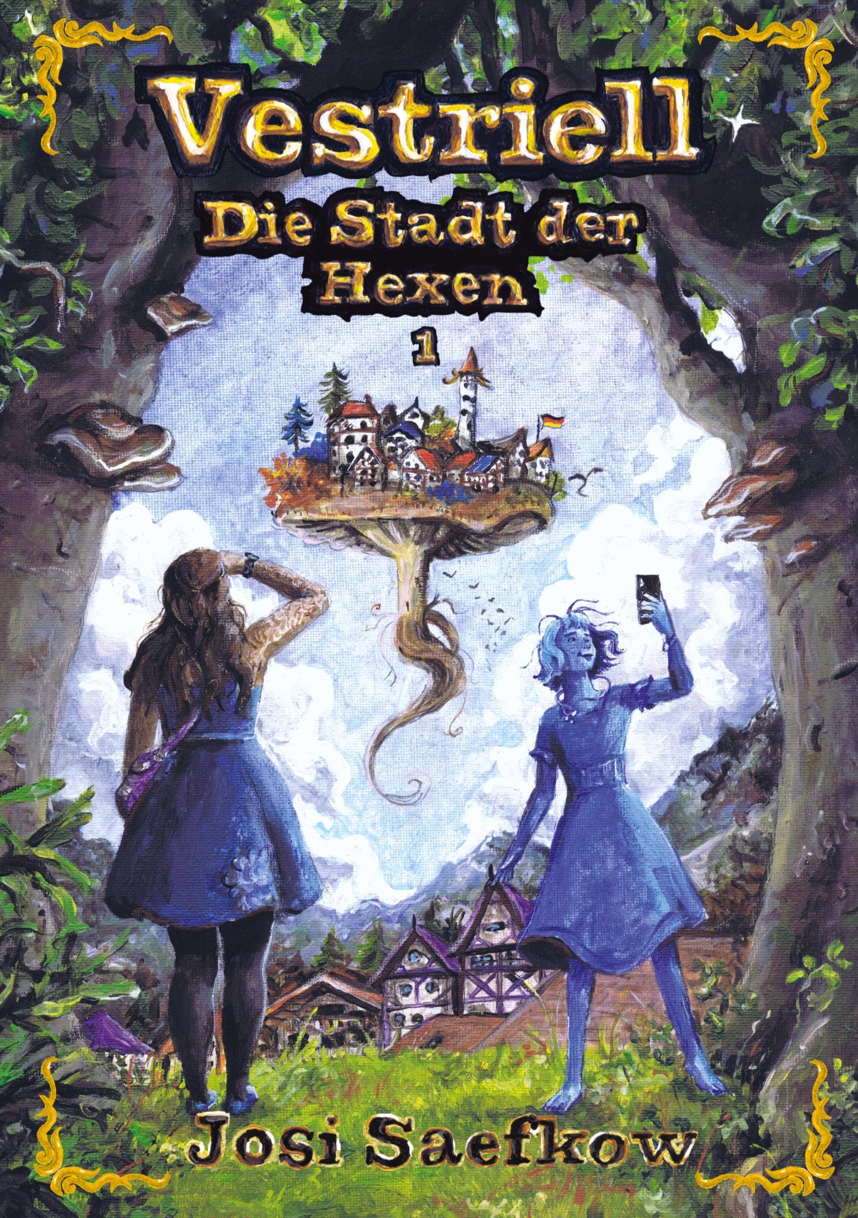 Vestriell - Die Stadt der Hexen. Band 1: Illustrierte Urban Fantasy aus den Alpen - mit über 150 Zeichnungen, emotional und unverwechselbar Death & Mourning