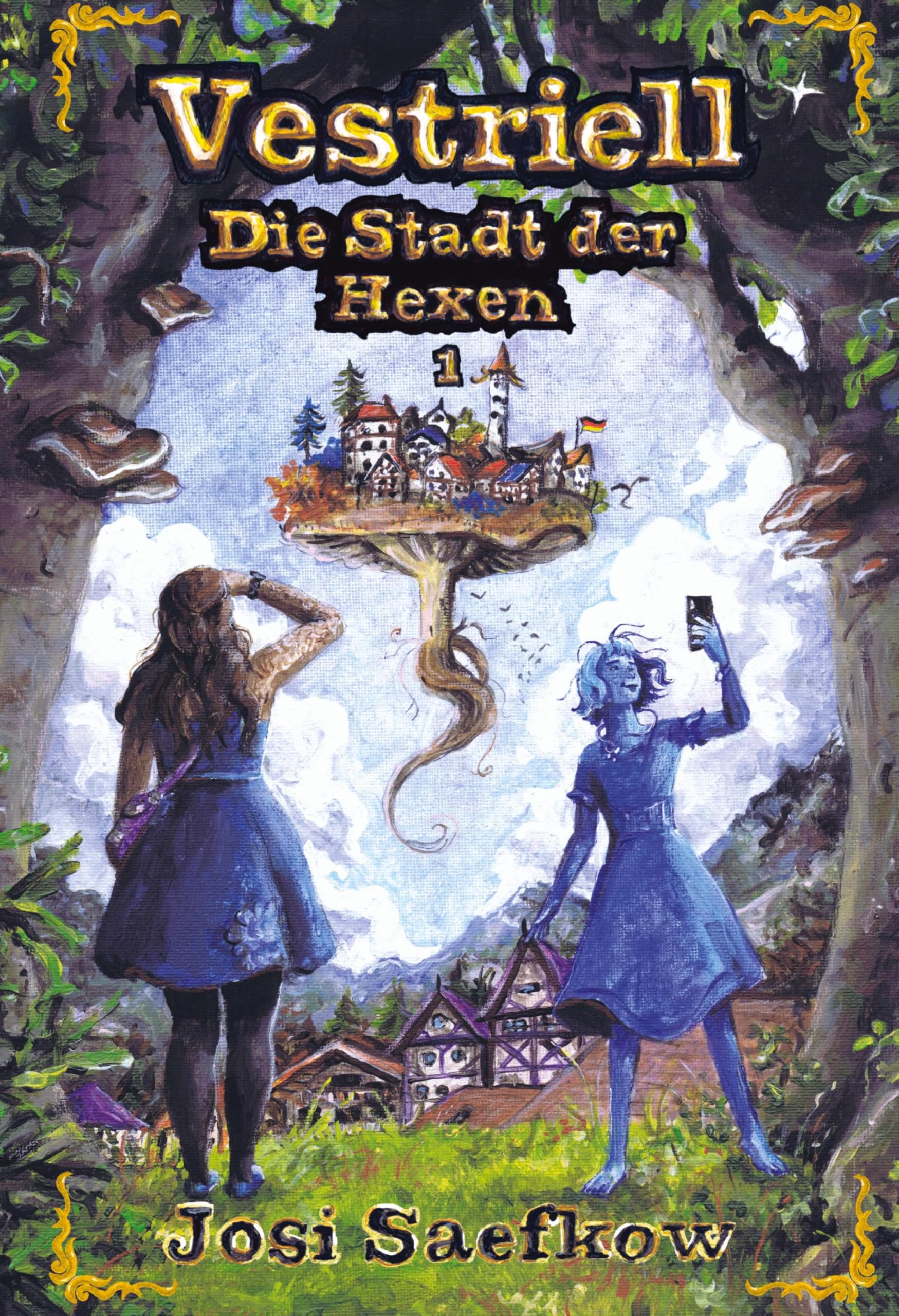 Vestriell - Die Stadt der Hexen. Band 1: Illustrierte Urban Fantasy aus den Alpen - mit über 150 Zeichnungen, emotional und unverwechselbar Death & Mourning