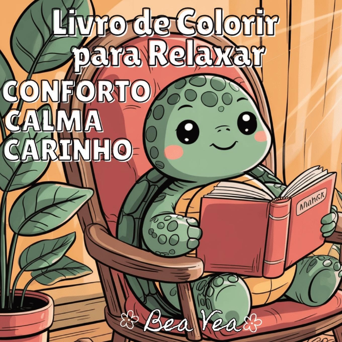 Conforto, Calma, Carinho Livro de Colorir Aconchegante Leisure, Home & Garden