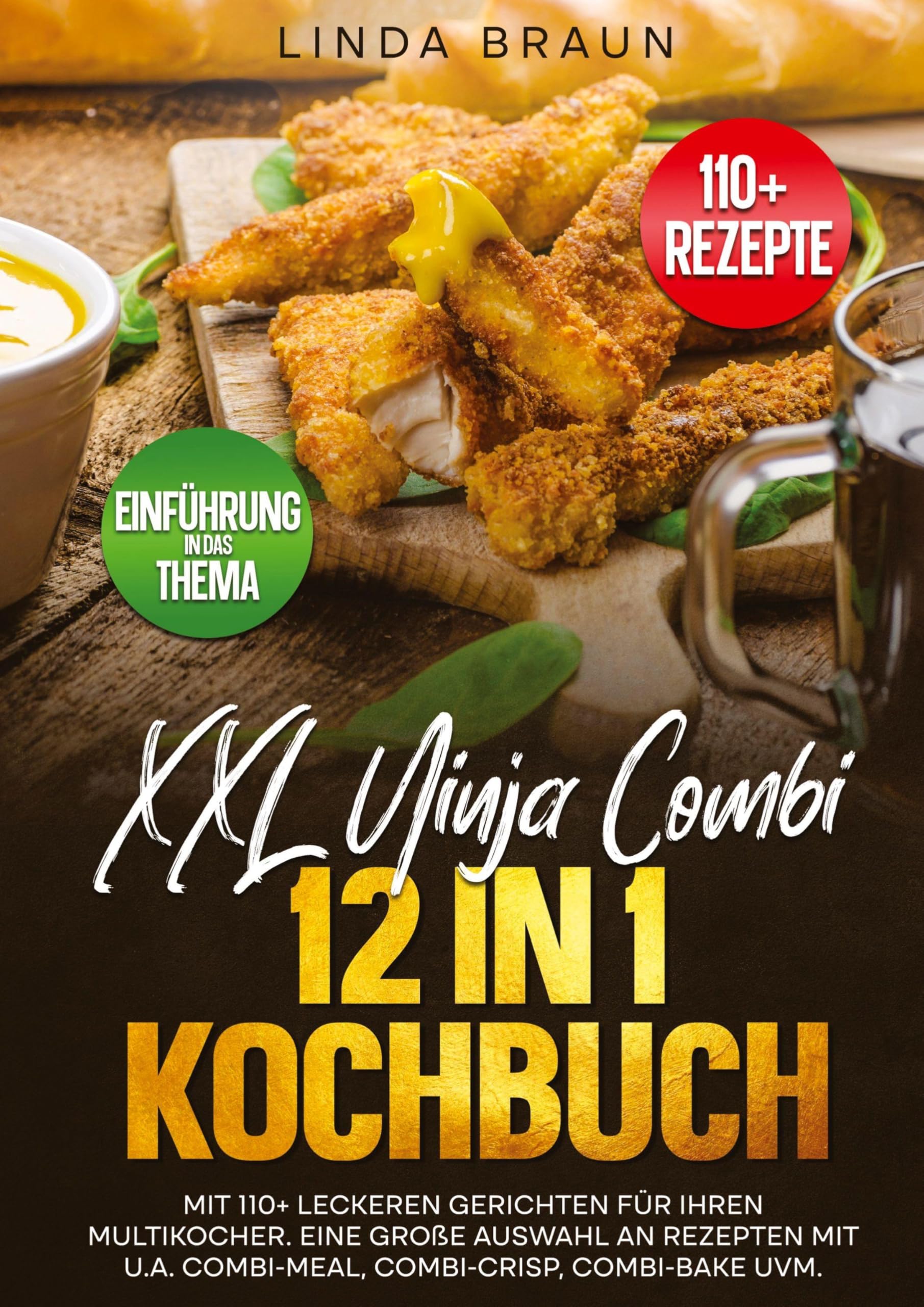 XXL Ninja Combi 12 in 1 Kochbuch Leisure, Home & Garden