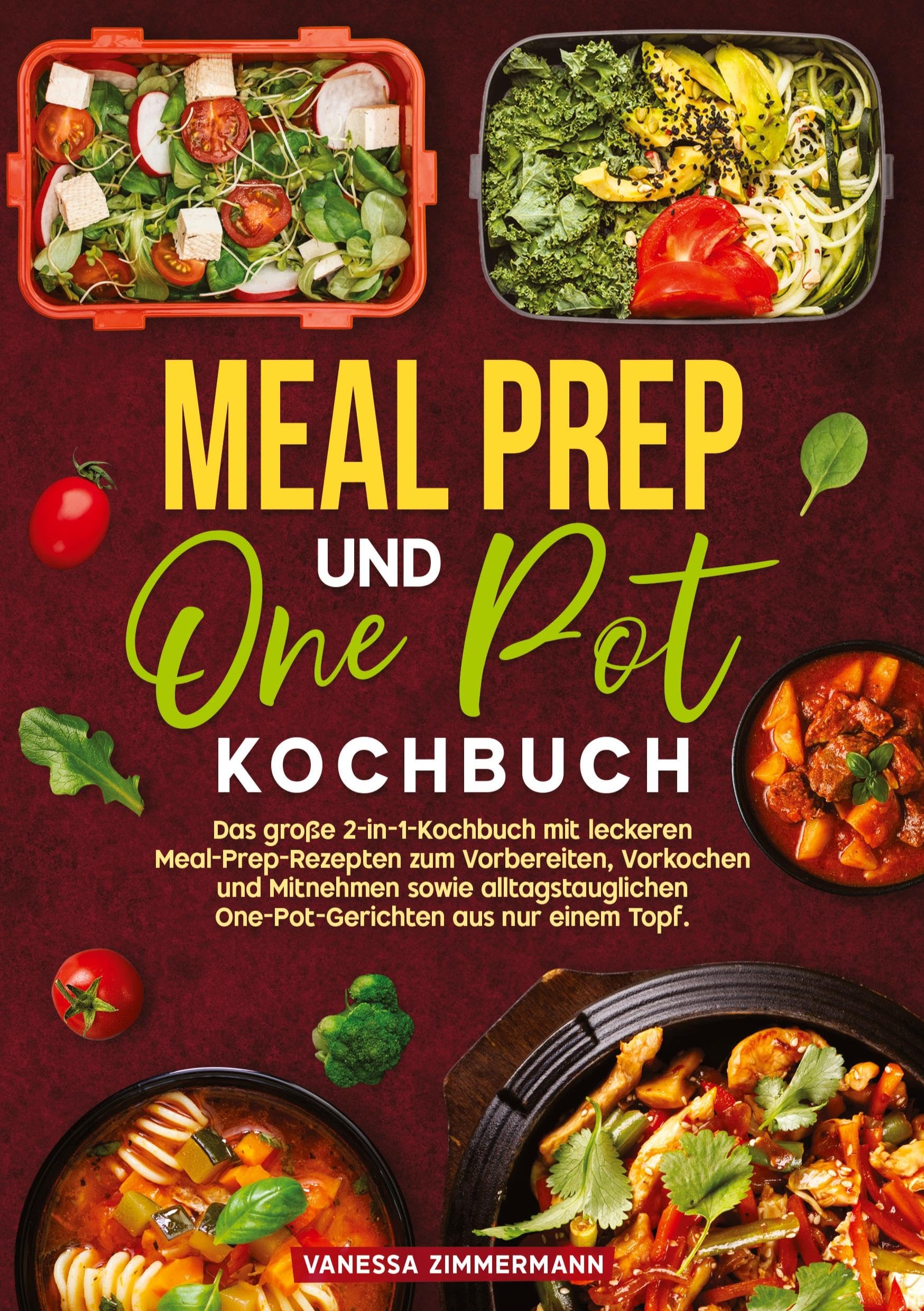 Meal Prep und One Pot Kochbuch Leisure, Home & Garden