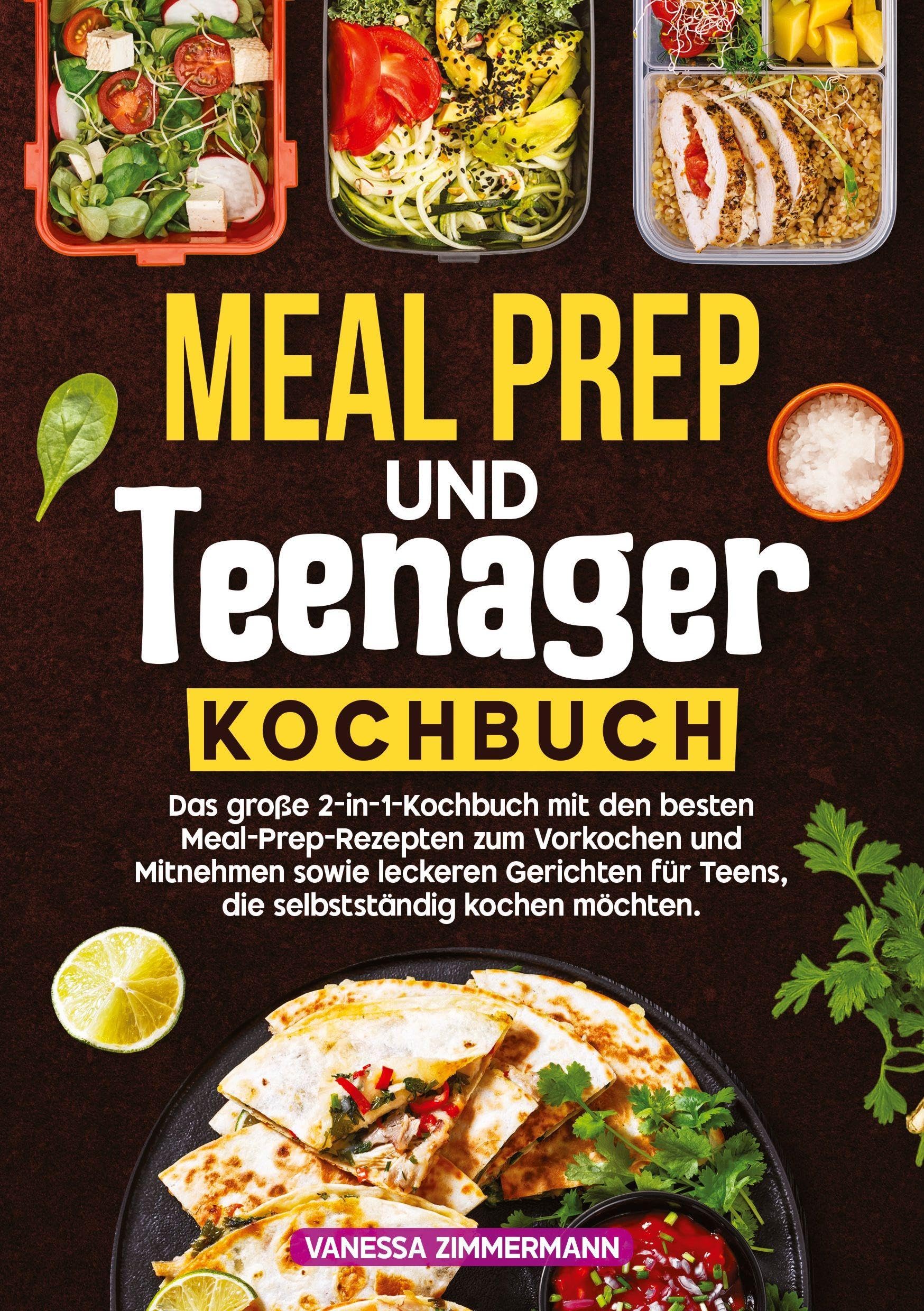 Meal Prep und Teenager Kochbuch Leisure, Home & Garden