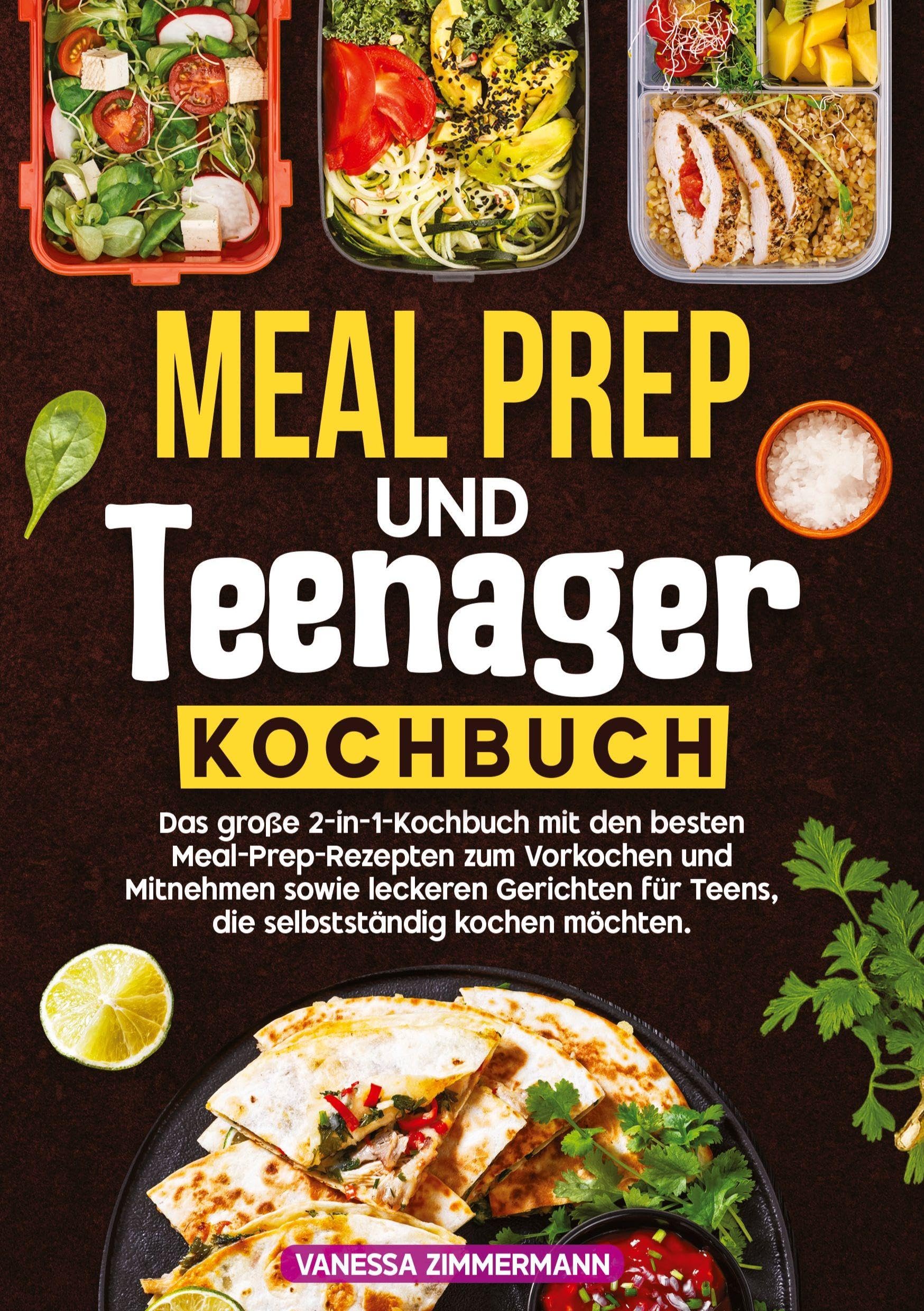 Meal Prep und Teenager Kochbuch Leisure, Home & Garden
