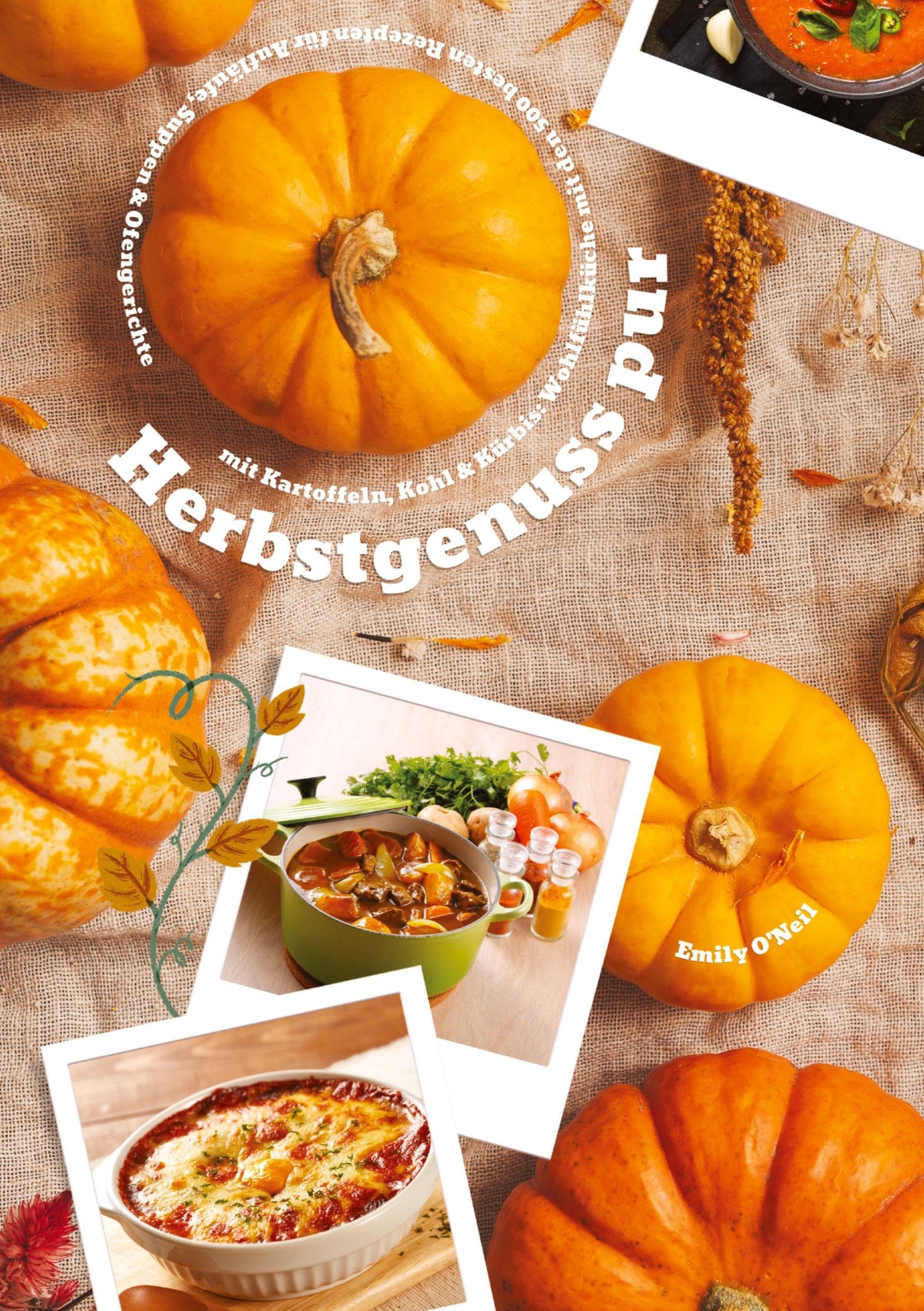 Herbstgenuss pur mit Kartoffeln, Kohl & Kürbis: Wohlfühlküche mit den 500 besten Rezepten für Aufläufe, Suppen & Ofengerichte (Herbst Kochbuch) Leisure, Home & Garden