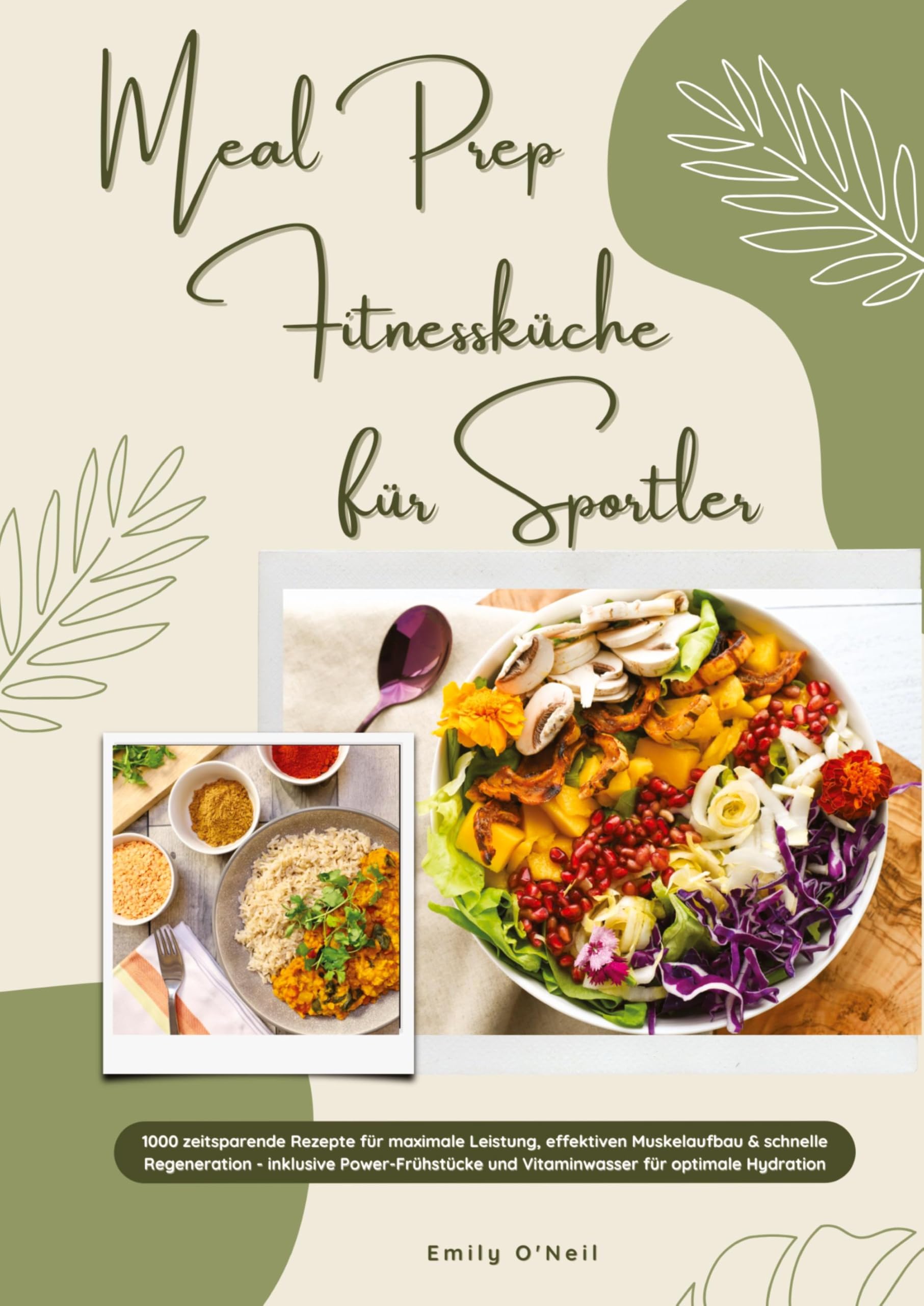 Meal Prep Fitnessküche für Sportler: 1000 zeitsparende Rezepte für maximale Leistung, effektiven Muskelaufbau & schnelle Regeneration - inkl. Power-Frühstücke und Vitaminwasser für optimale Hydration Leisure, Home & Garden