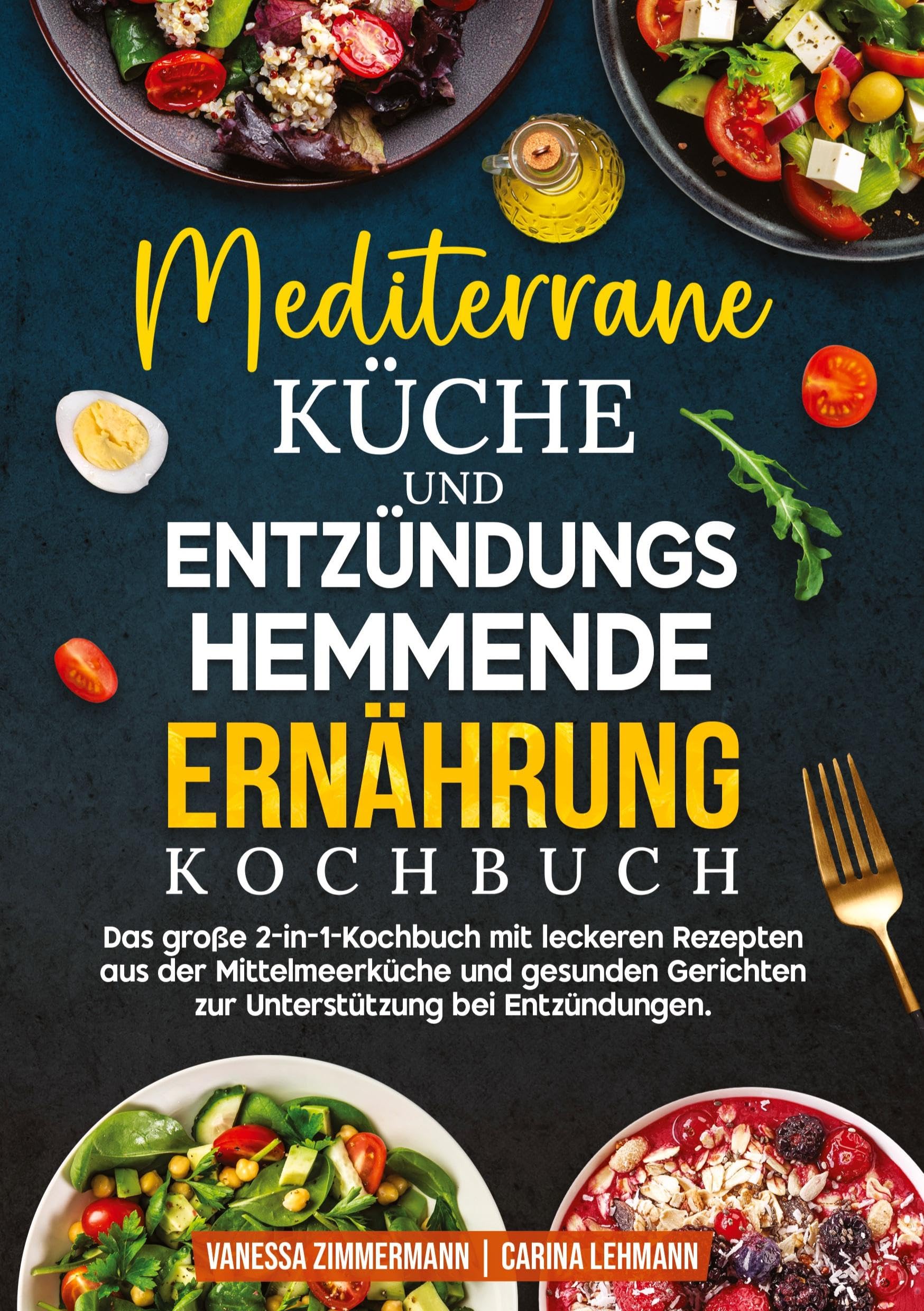 Mediterrane Küche und Entzündungshemmende Ernährung Kochbuch Leisure, Home & Garden