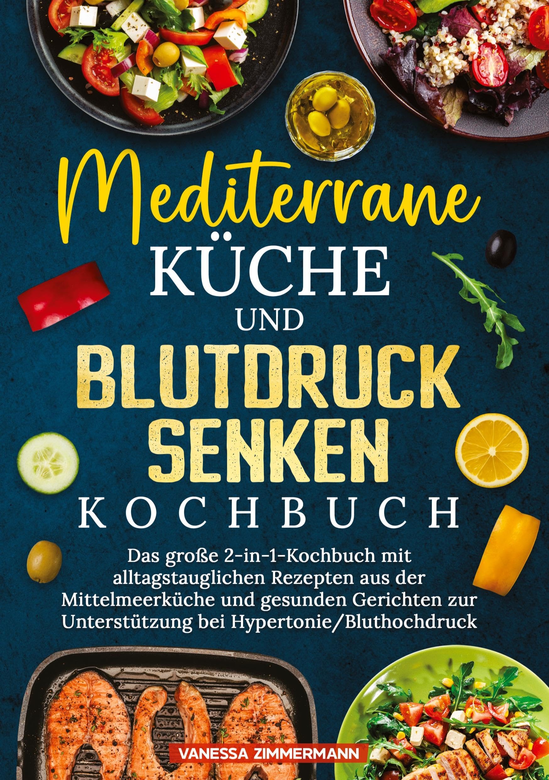 Mediterrane Küche und Blutdruck senken Kochbuch Leisure, Home & Garden