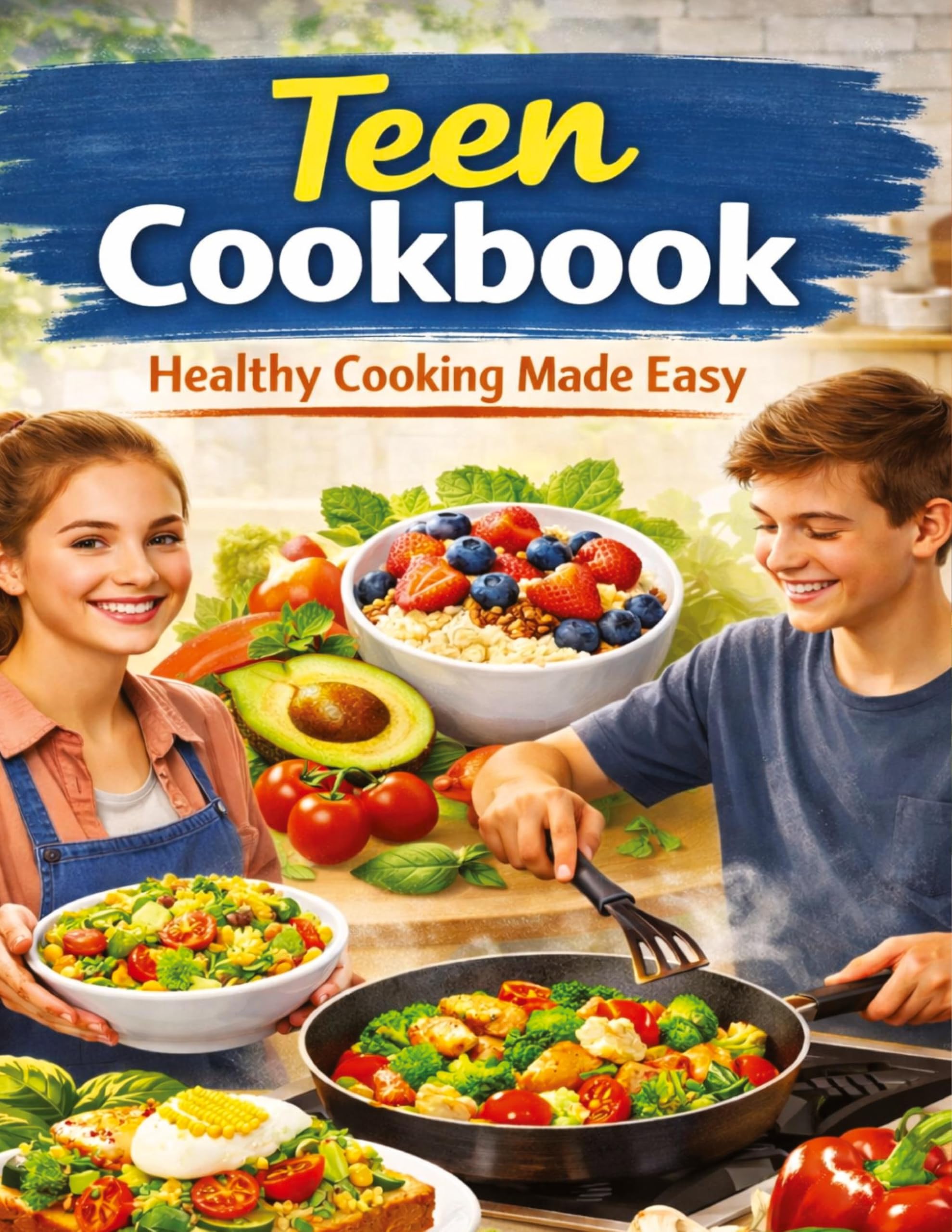 Cookbook for teenagers: Healthy cooking made easy Leisure, Home & Garden