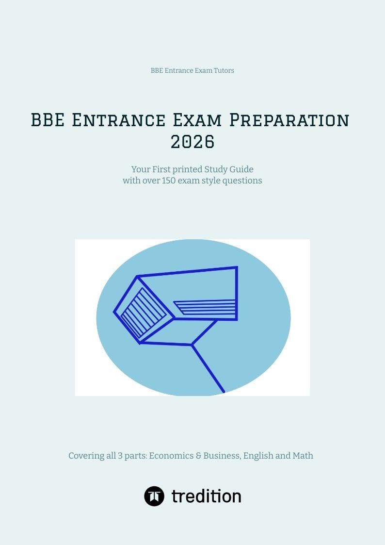 BBE Entrance Exam Preparation Study Guides