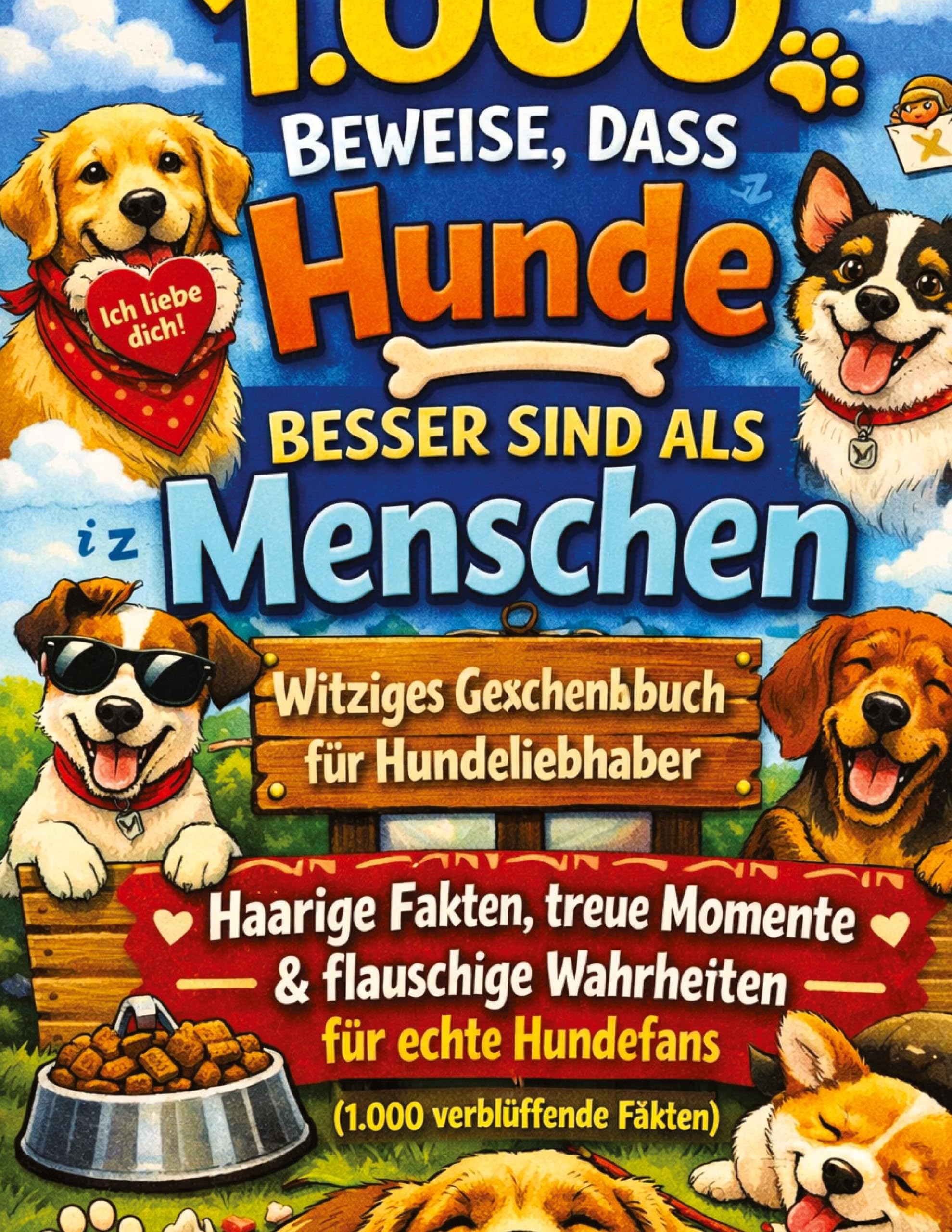 1.000 Beweise, dass Hunde besser sind als Menschen Humour & Satire