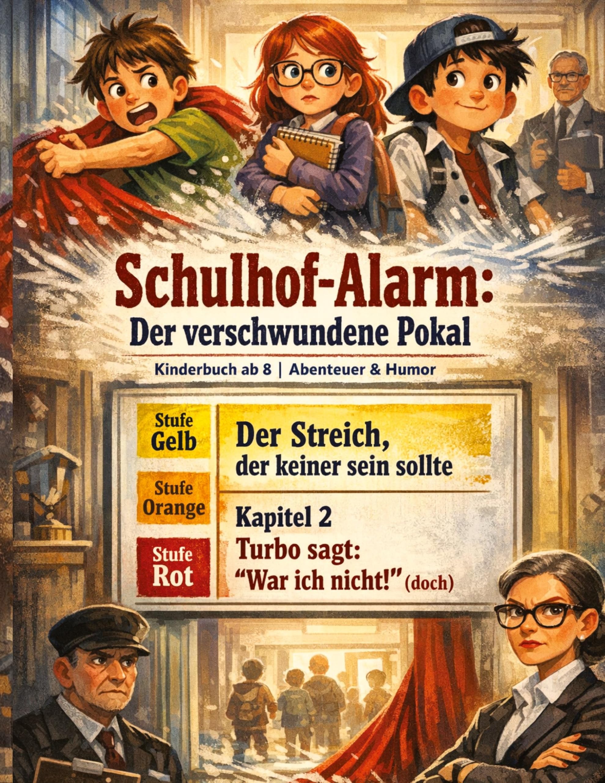 Schulhof-Alarm: Der verschwundene Pokal Law