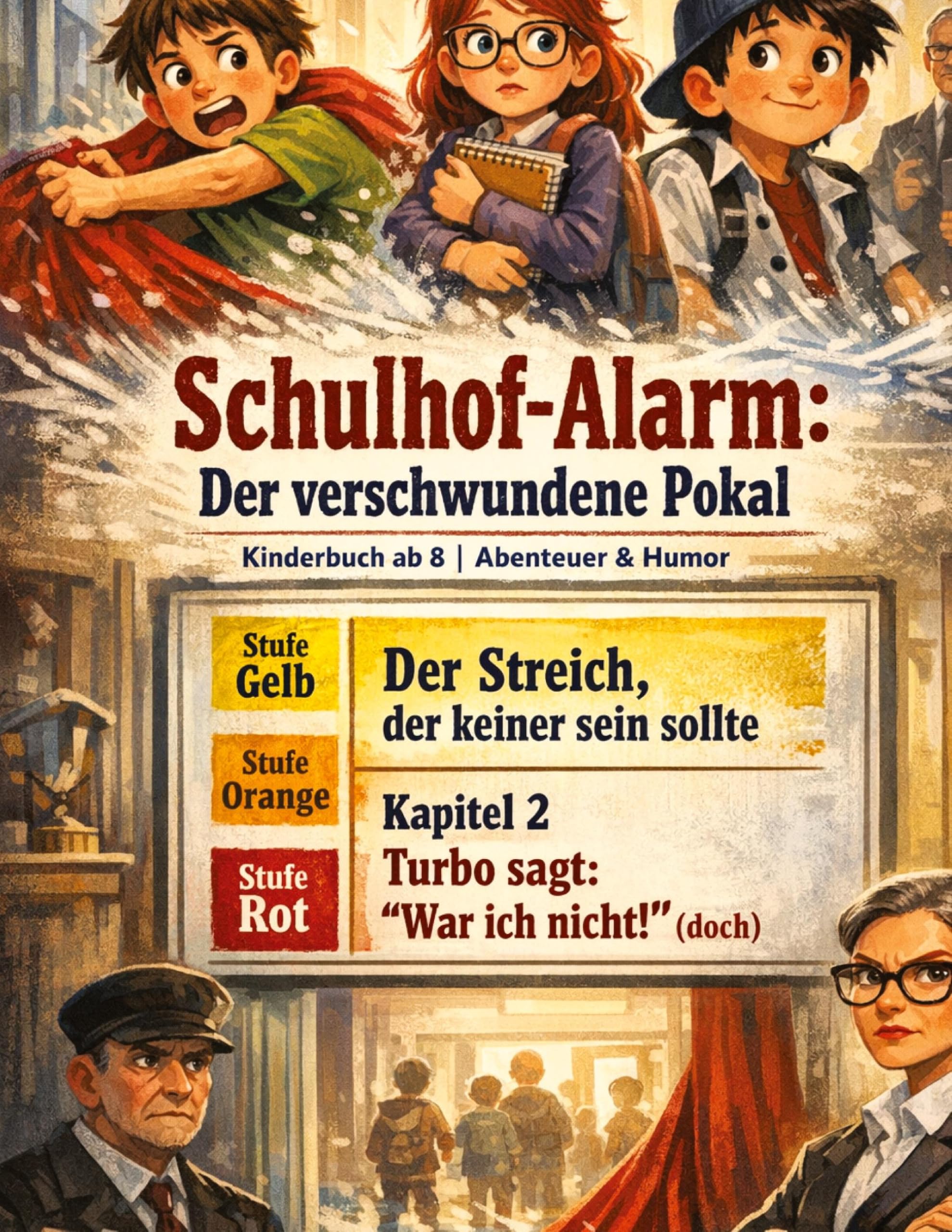 Schulhof-Alarm: Der verschwundene Pokal Law
