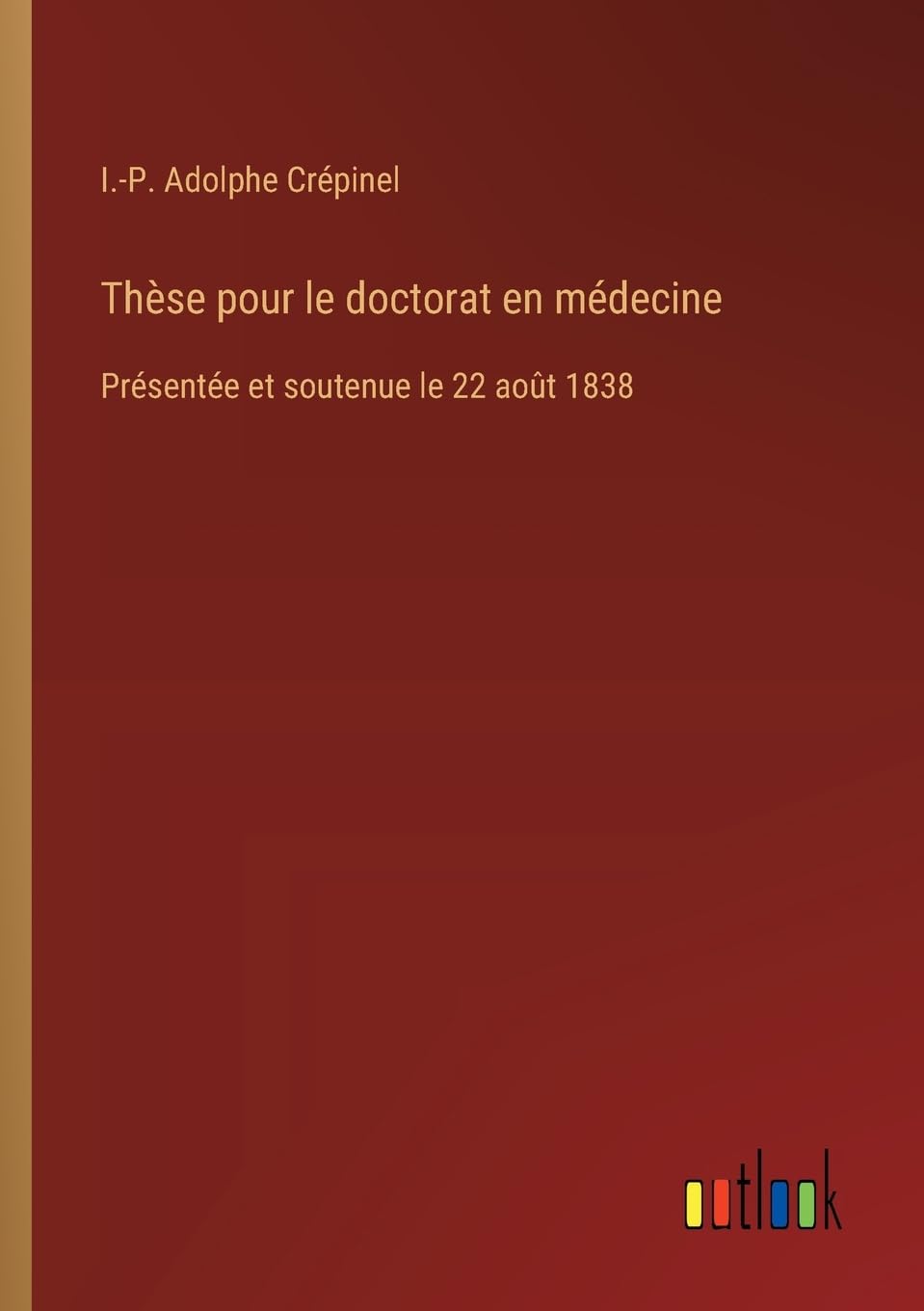 Thèse pour le doctorat en médecine Classics
