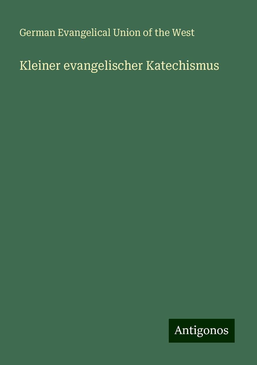 Kleiner evangelischer Katechismus Books