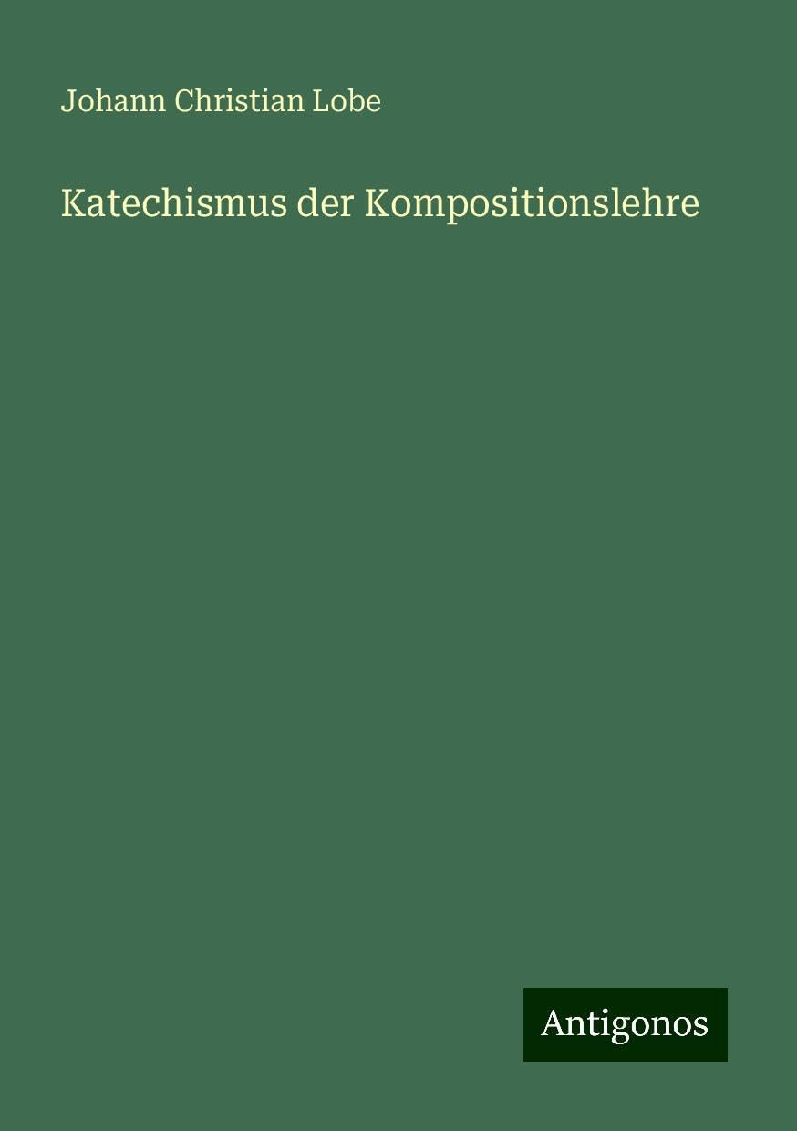 Katechismus der Kompositionslehre Books