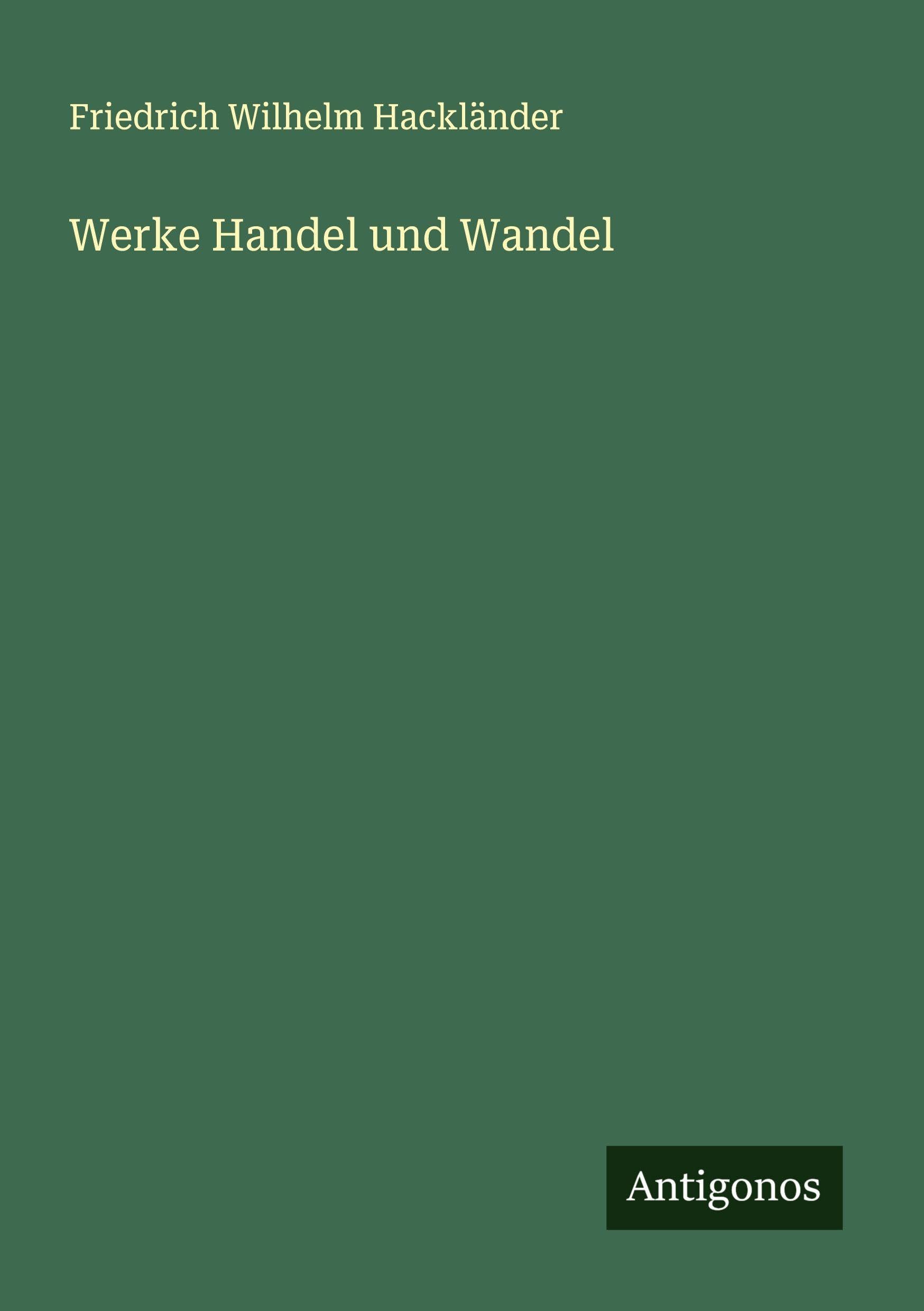 Product Image: Werke Handel und Wandel