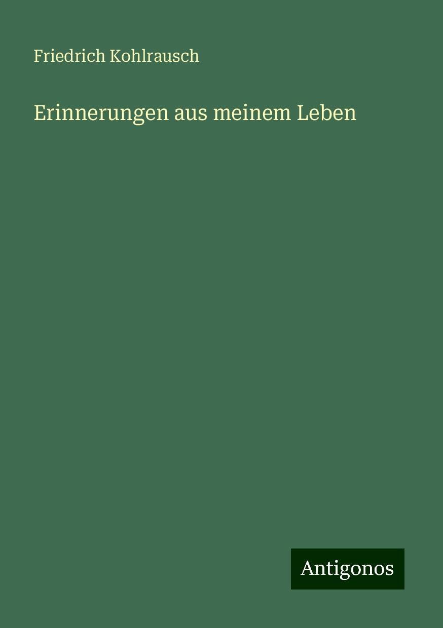 Erinnerungen aus meinem Leben Books