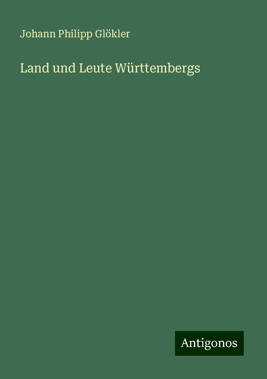 Land und Leute Württembergs Books