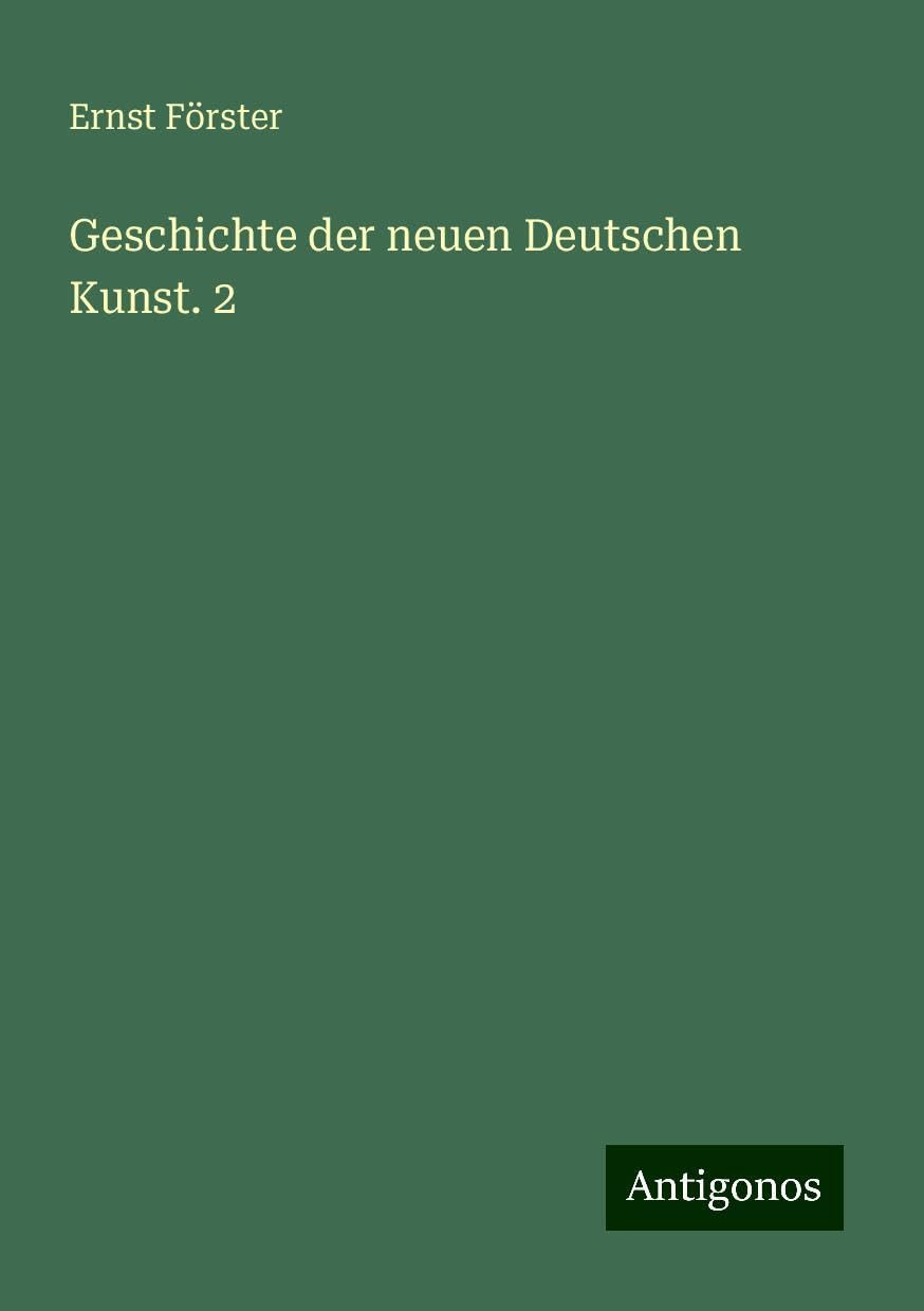 Product Image: Geschichte der neuen Deutschen Kunst. 2