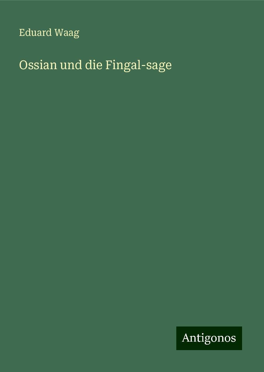 Ossian und die Fingal-sage Books