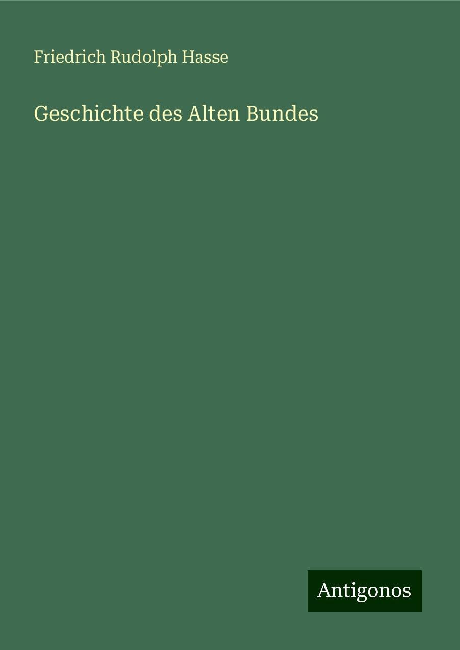 Geschichte des Alten Bundes Books