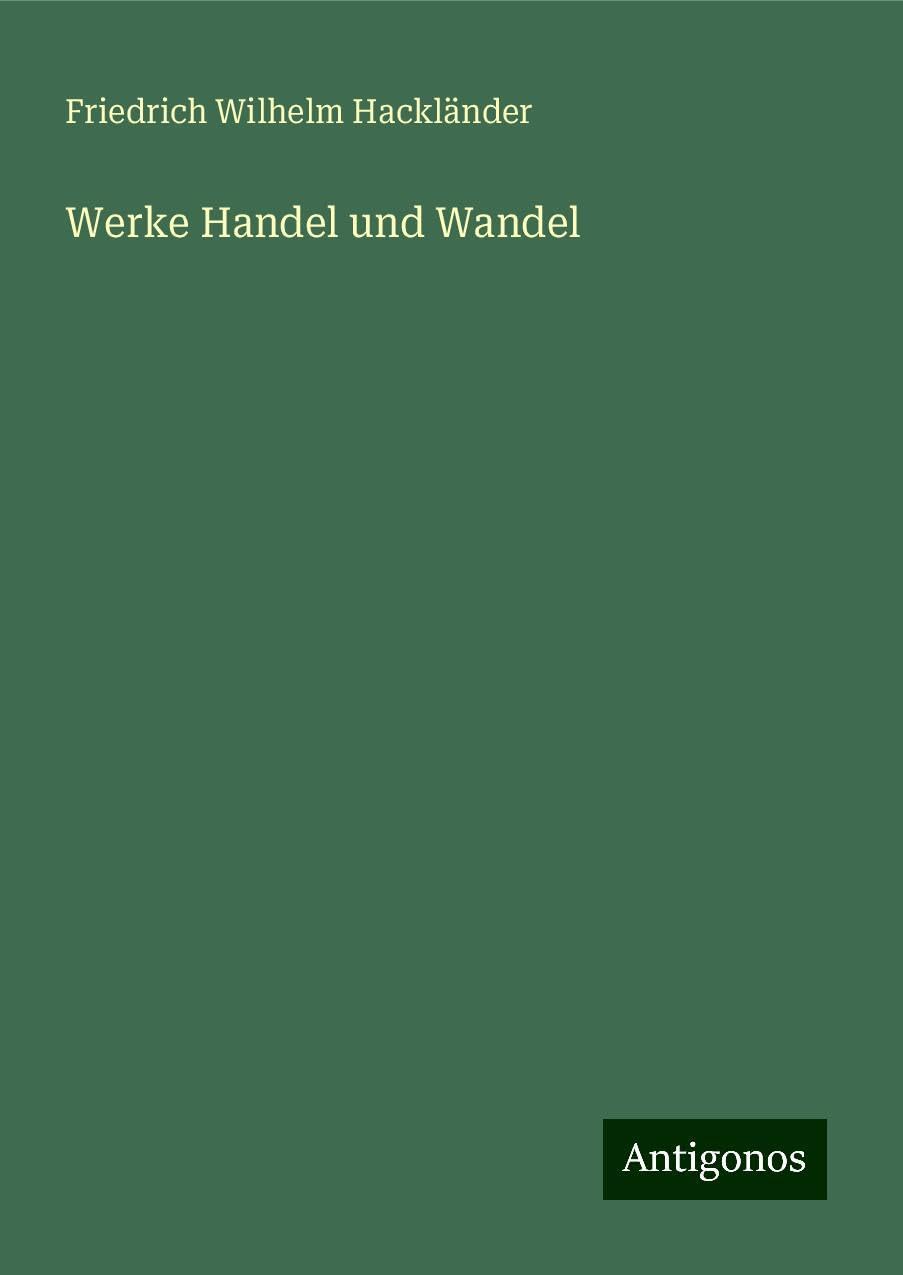 Product Image: Werke Handel und Wandel