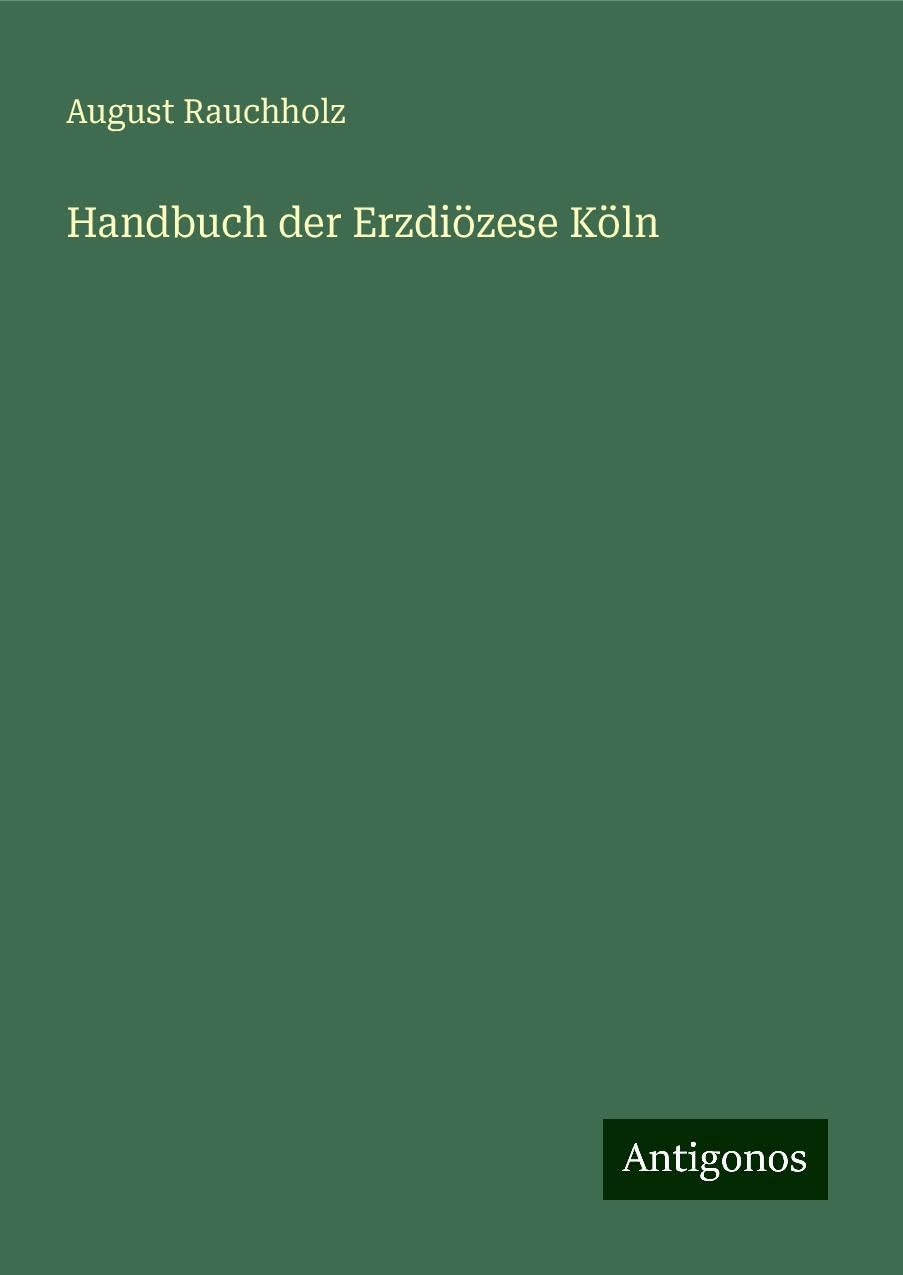 Product Image: Handbuch der Erzdiözese Köln