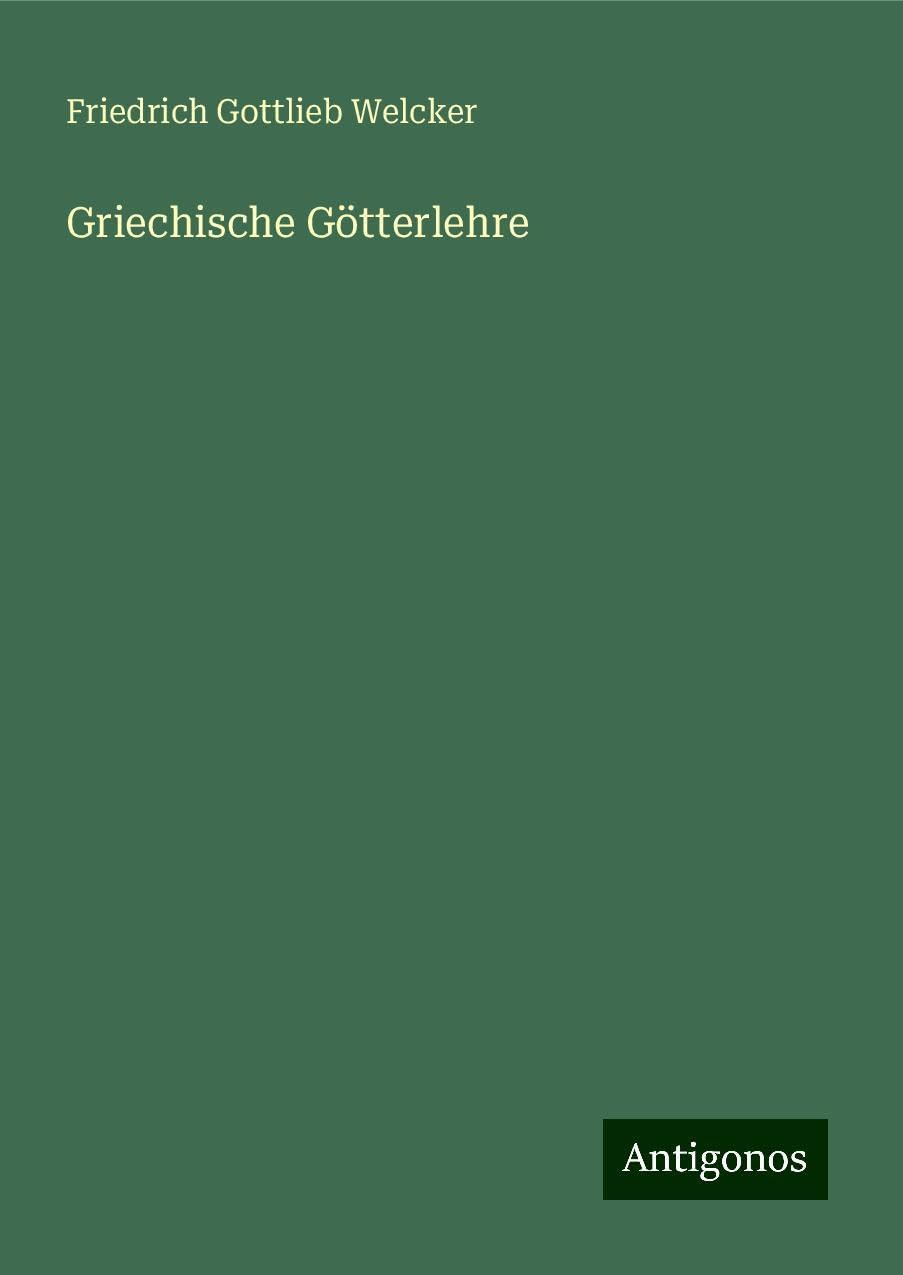Griechische Götterlehre Classics