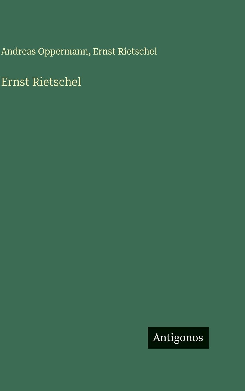 Ernst Rietschel Contemporary literature
