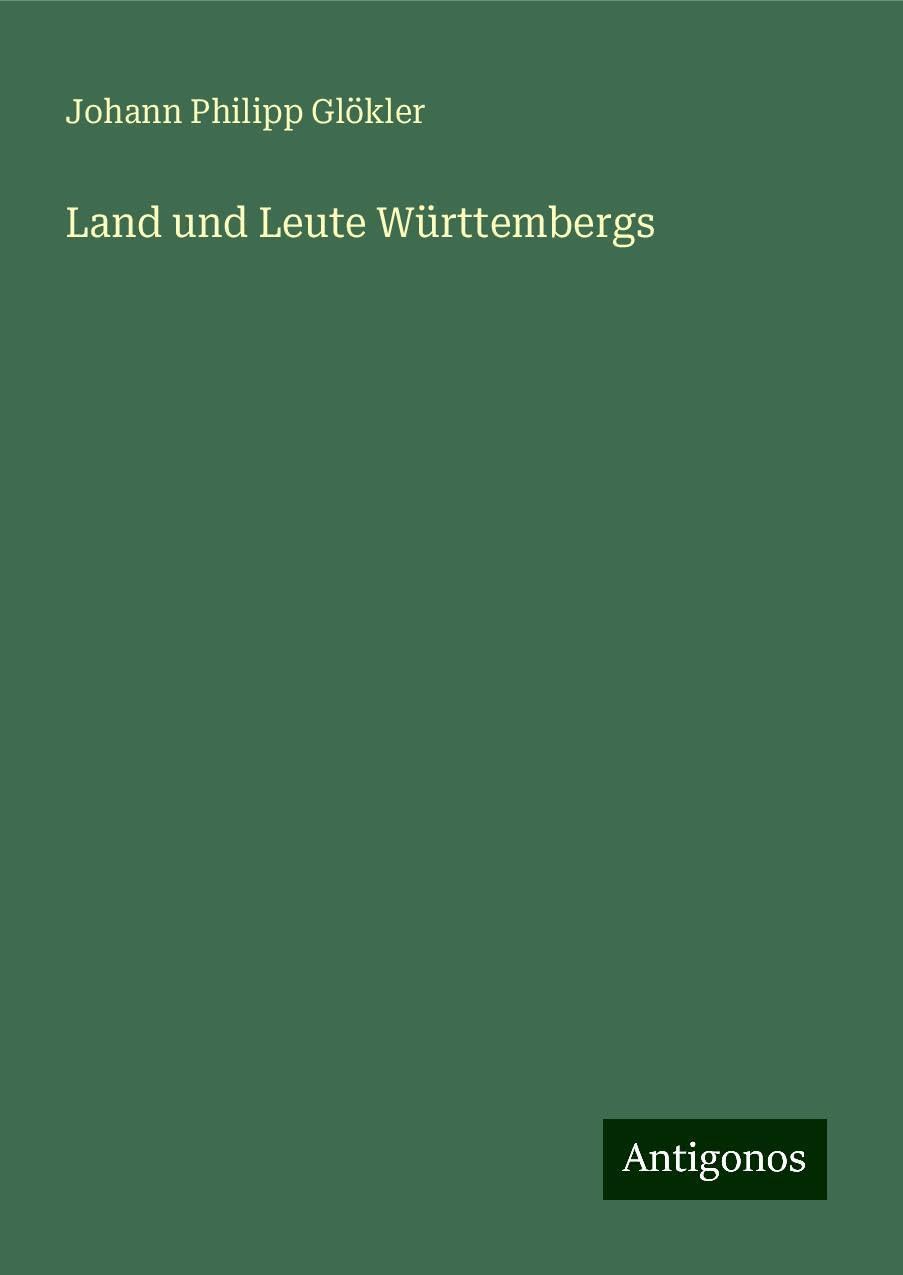 Land und Leute Württembergs Books