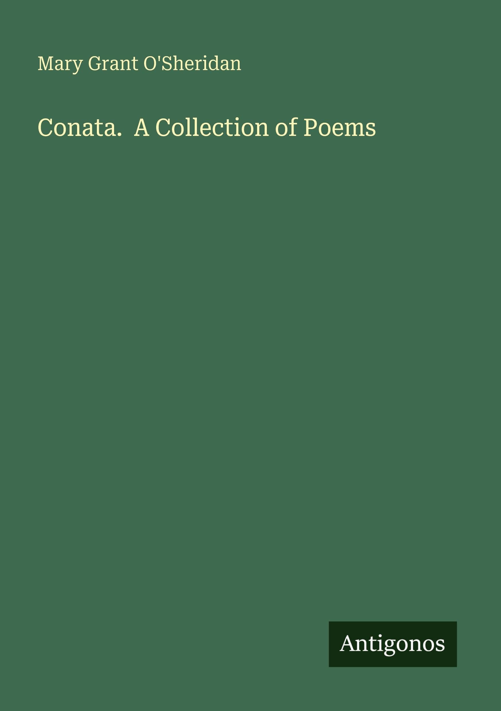 Conata.  A Collection of Poems Classics