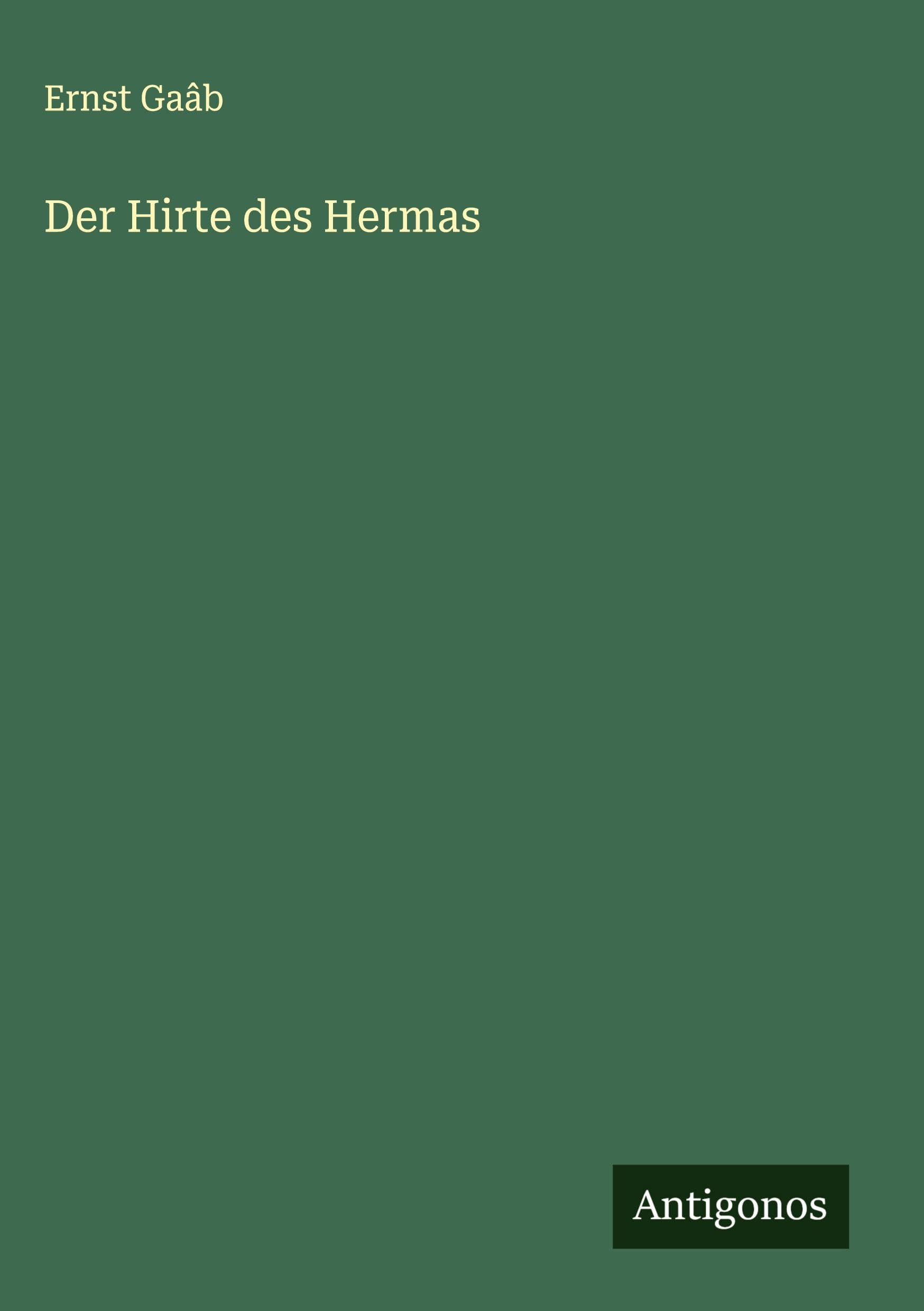 Product Image: Der Hirte des Hermas