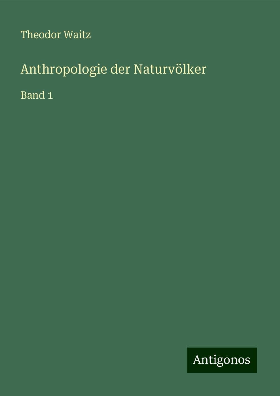 Anthropologie der Naturvölker Books