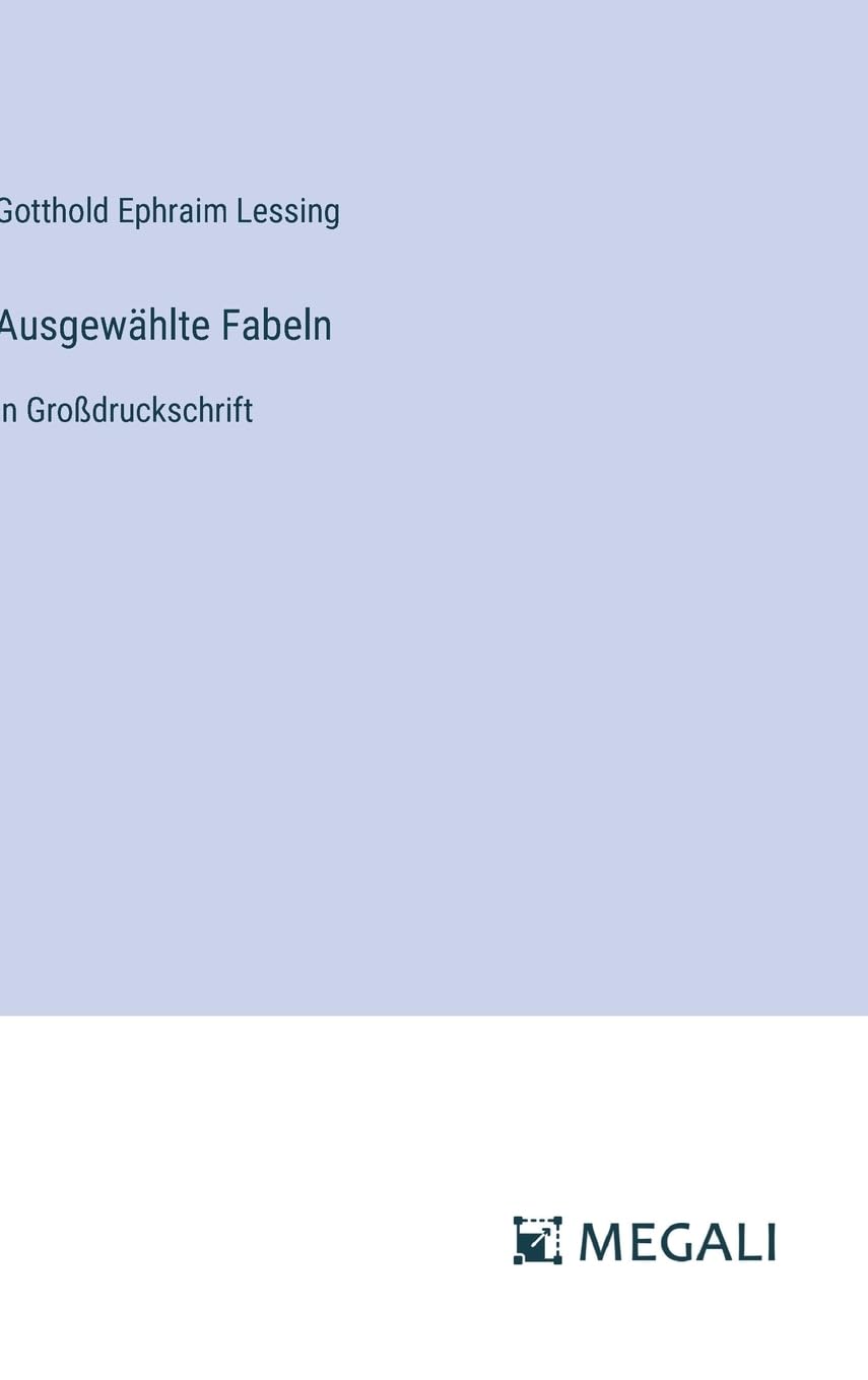 Ausgewählte Fabeln: in Großdruckschrift Contemporary literature