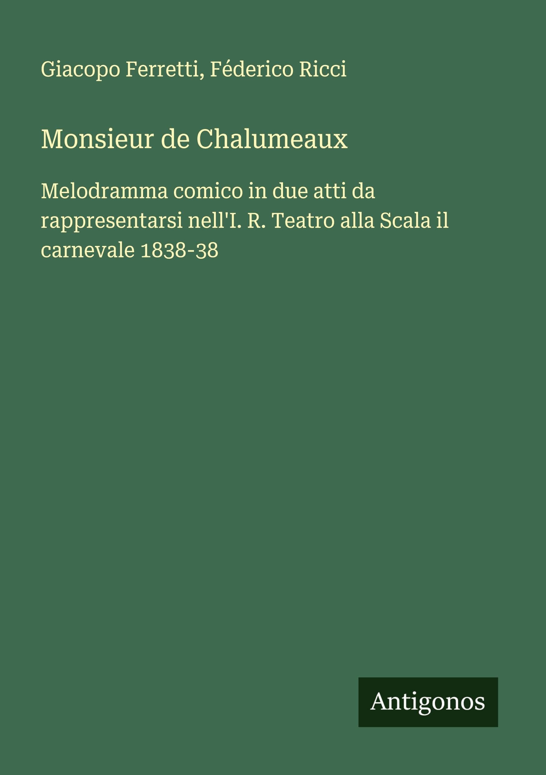 Monsieur de Chalumeaux Classics