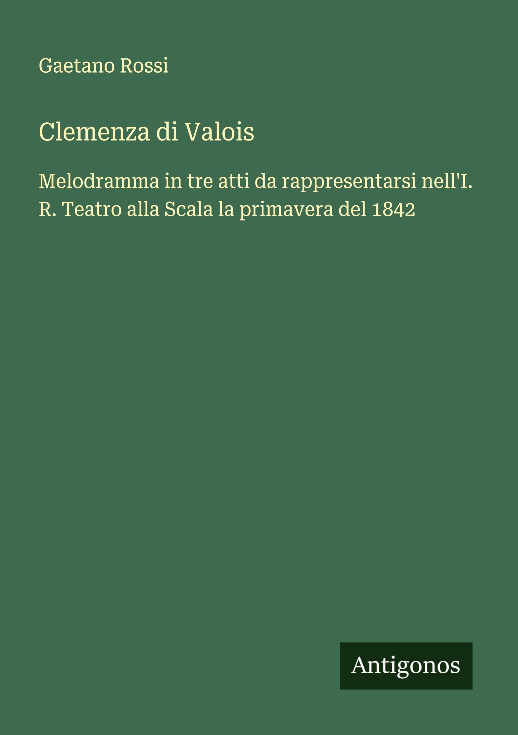 Clemenza di Valois Classics