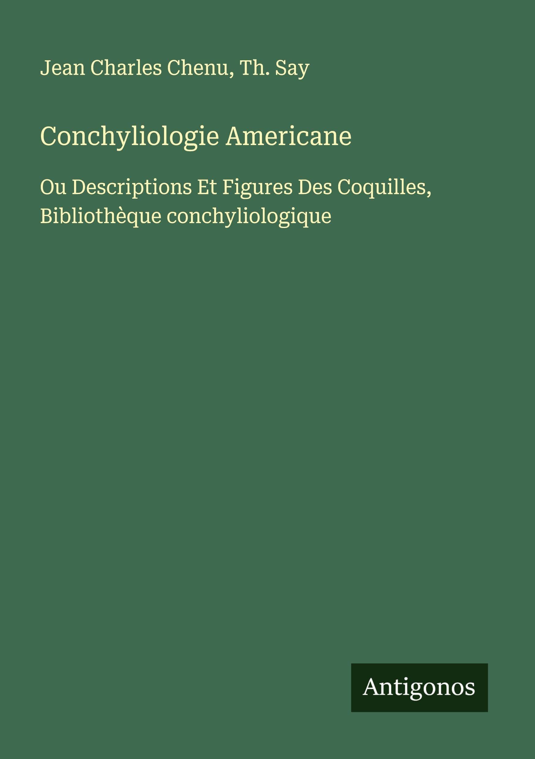 Conchyliologie Americane Classics
