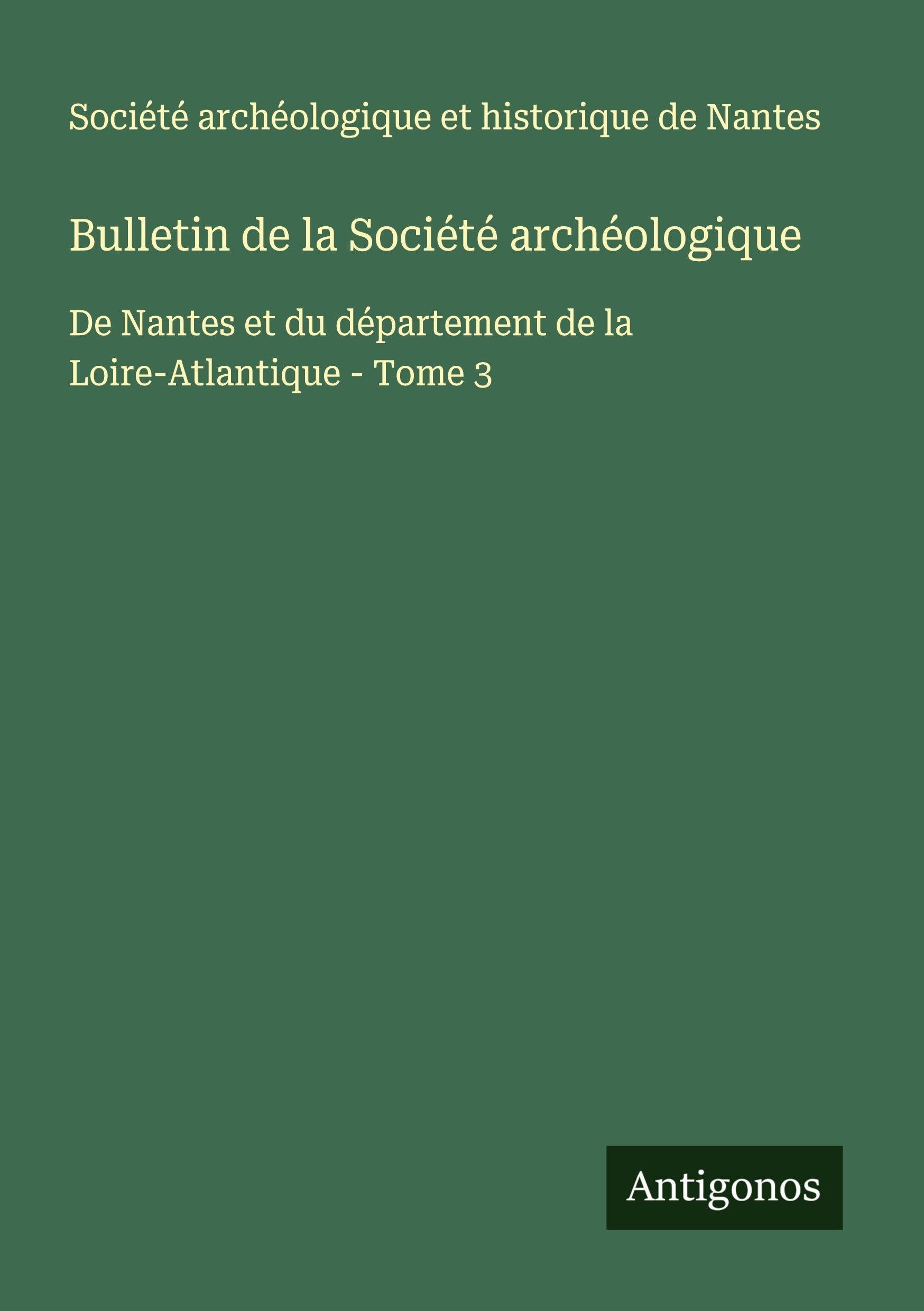 Bulletin de la Société archéologique Classics