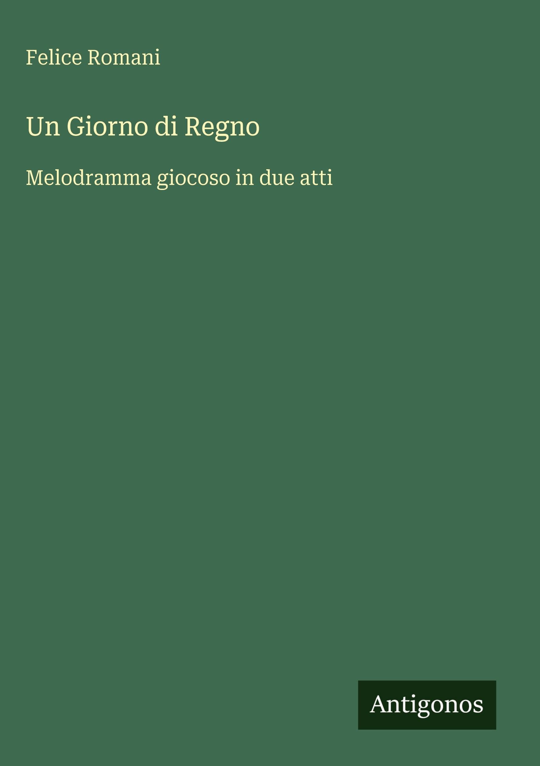 Un Giorno di Regno Classics