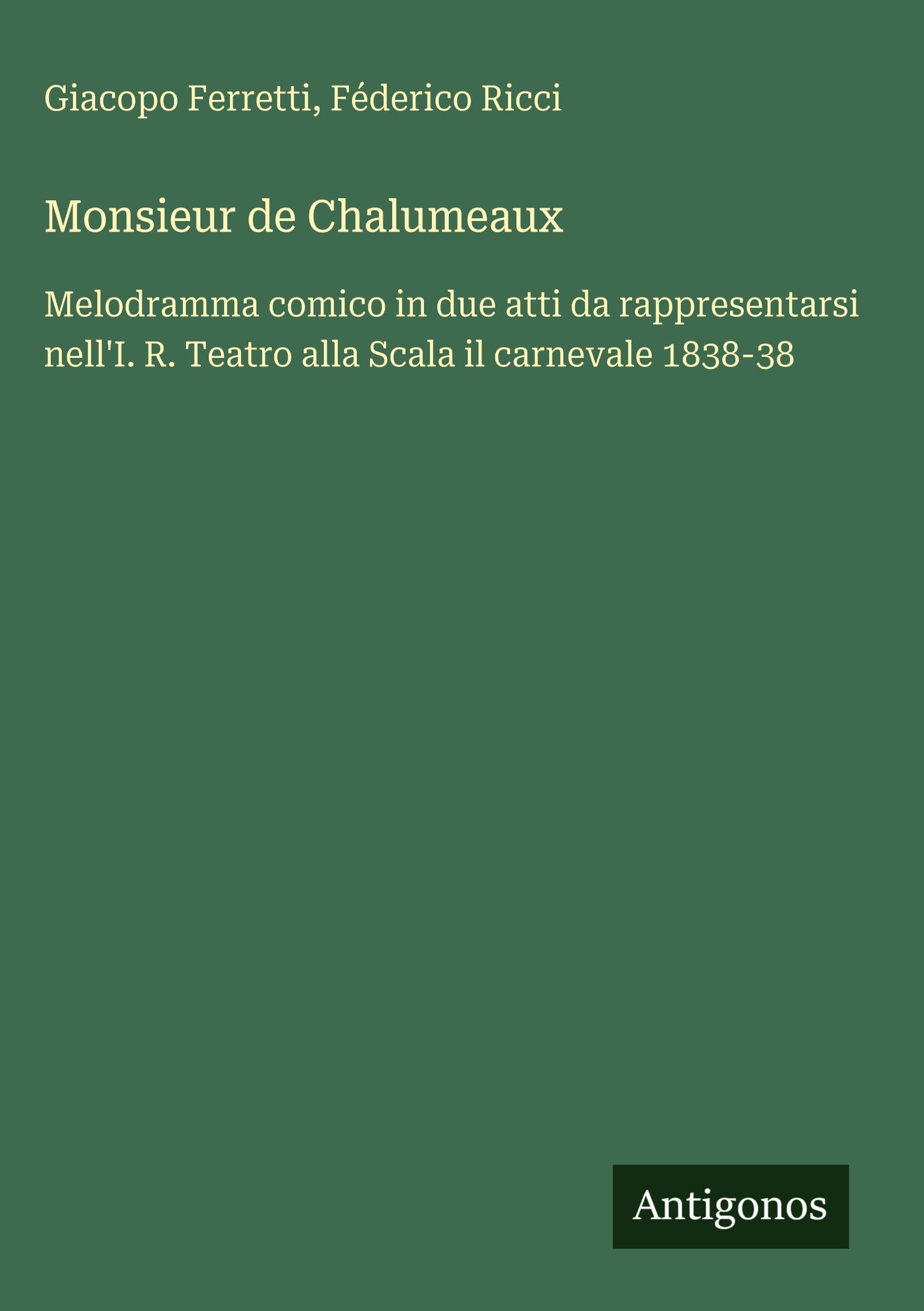Monsieur de Chalumeaux Classics